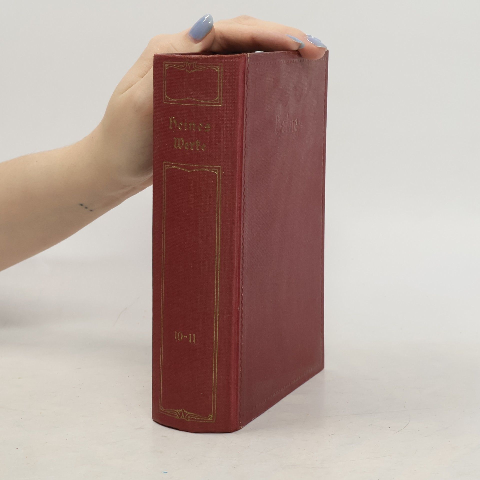 Heinrich Heine Sämtliche Werke in zwölf Teilen. Zehnter Teil