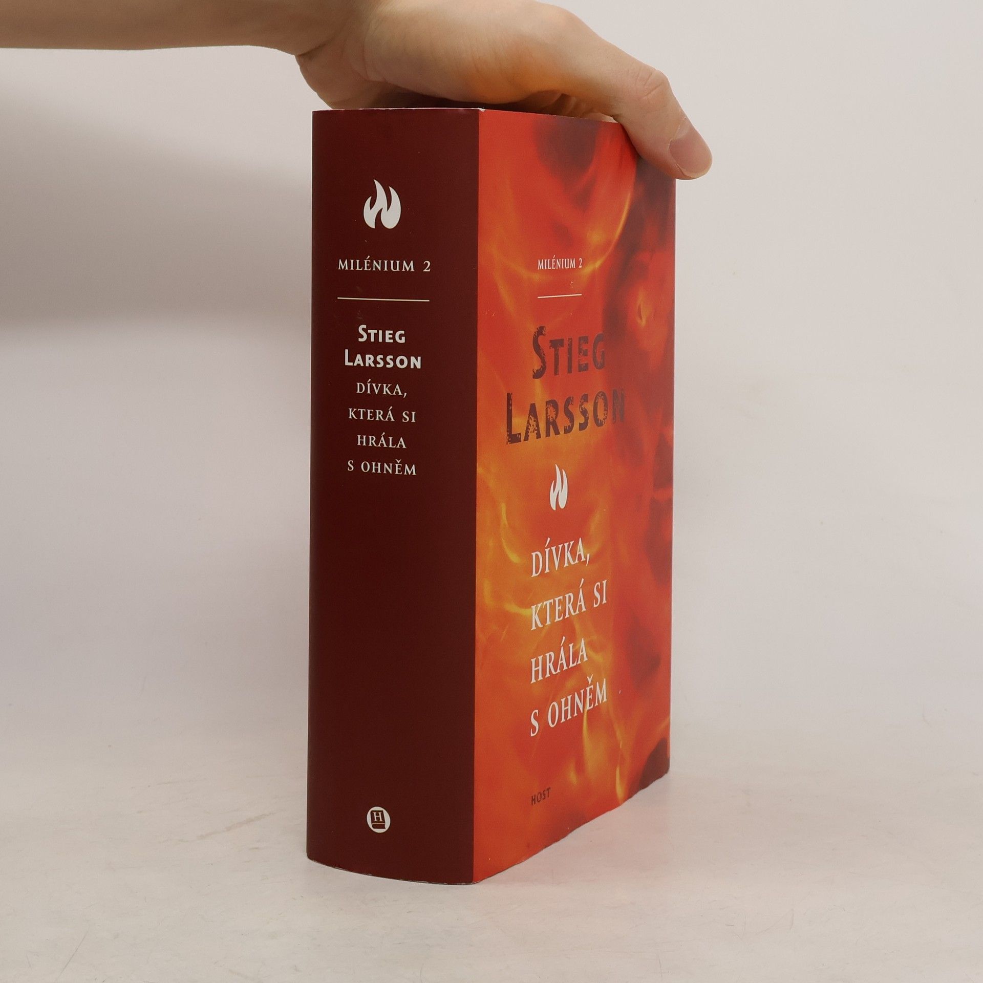 Stieg Larsson Dívka, která si hrála s ohněm