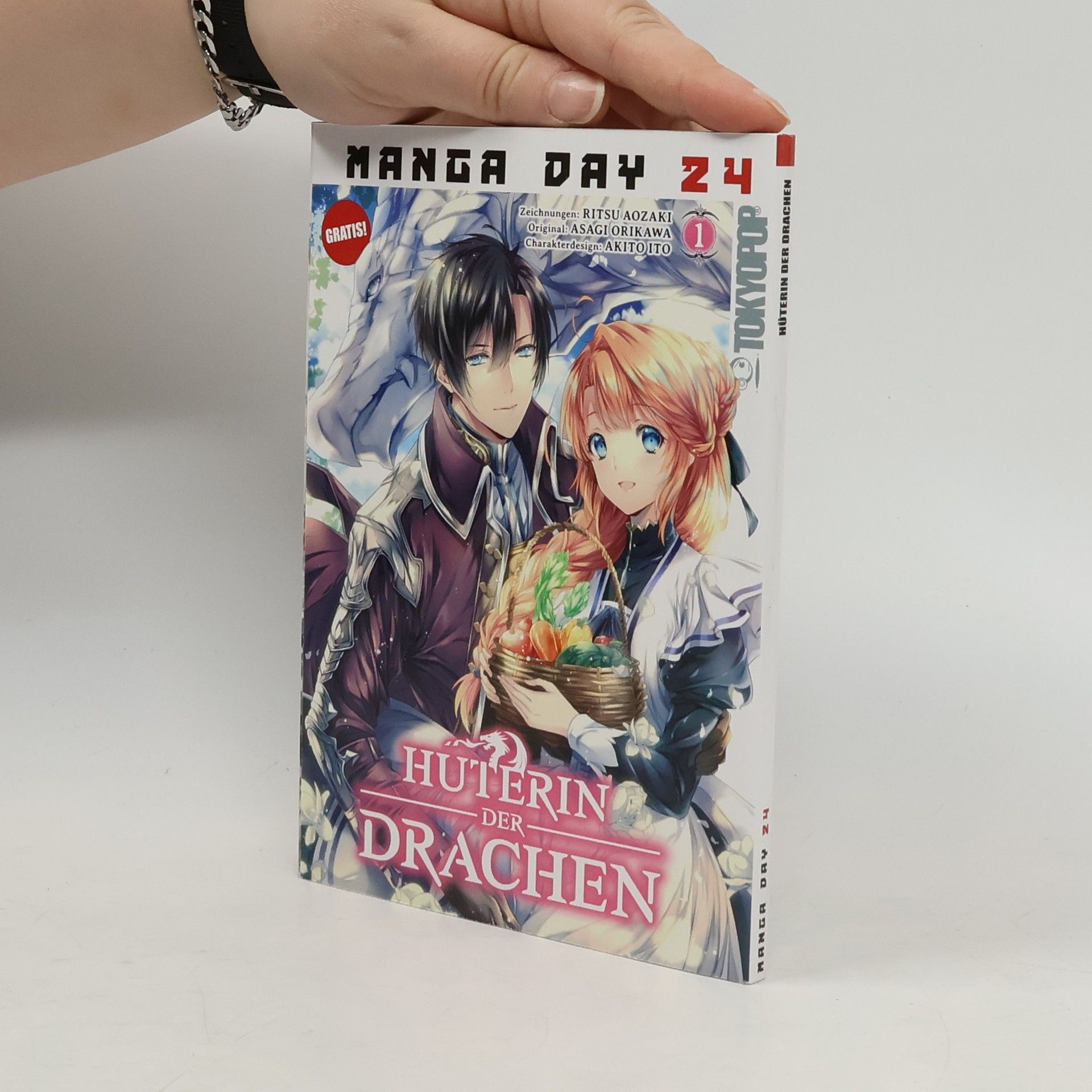 Ritsu Aozaki Manga Day 24. Hunterin der Drachen