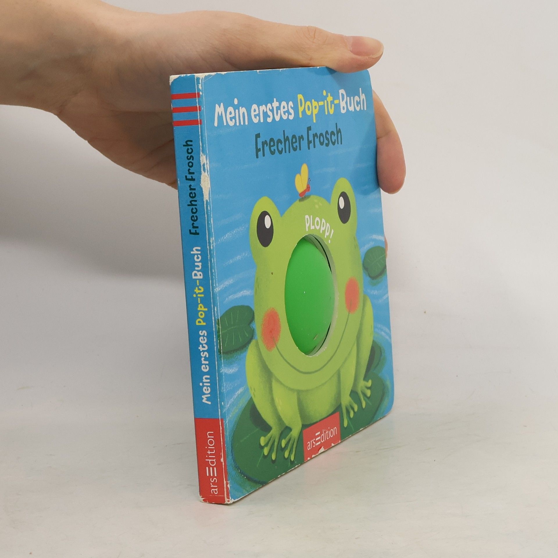 Mein erstes Pop-it-Buch – Frecher Frosch. Plopp!