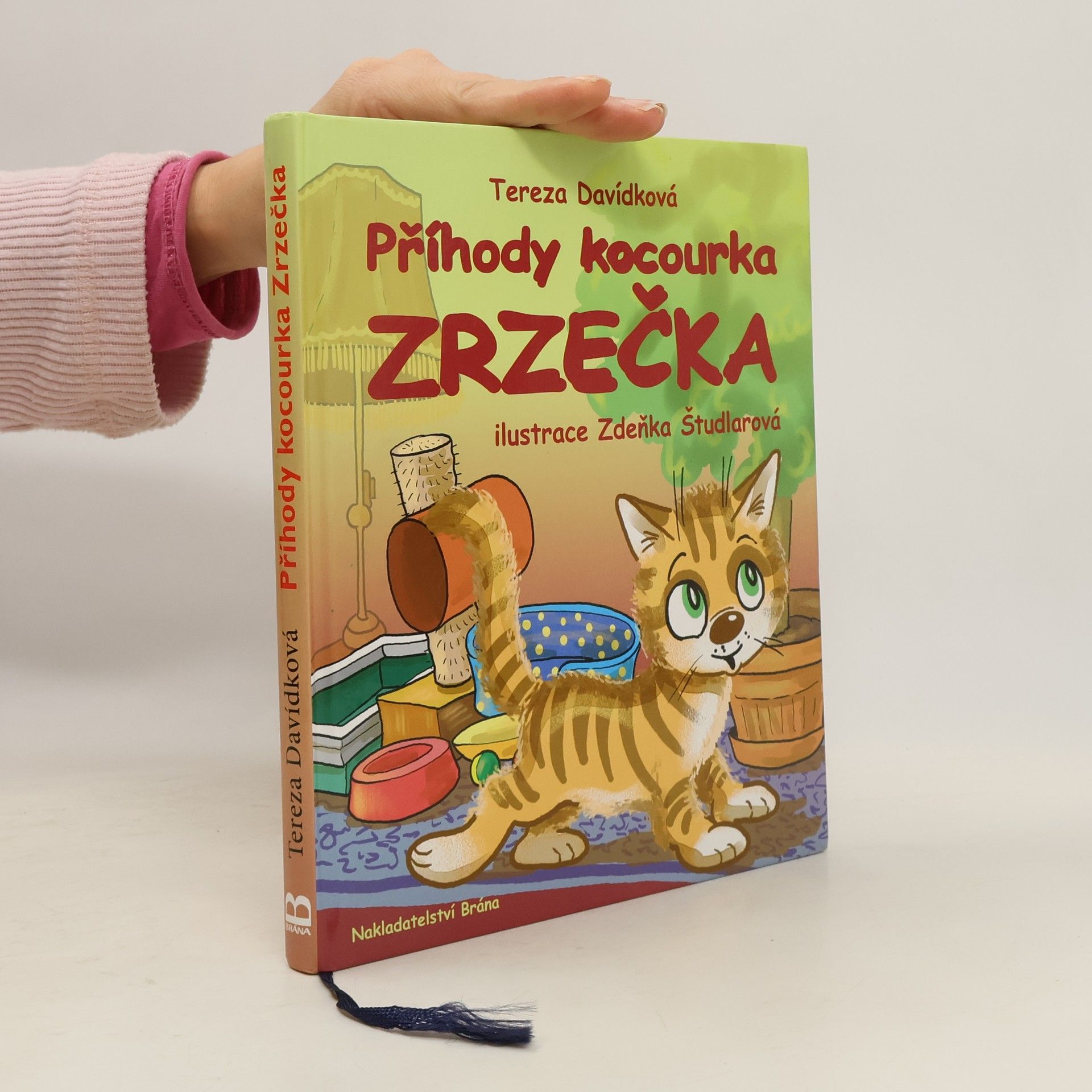 Tereza Davídková Příhody kocourka Zrzečka