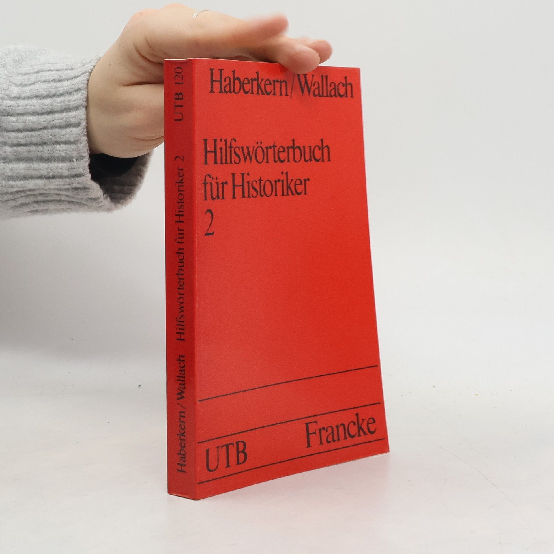 Hilfswörterbuch für Historiker