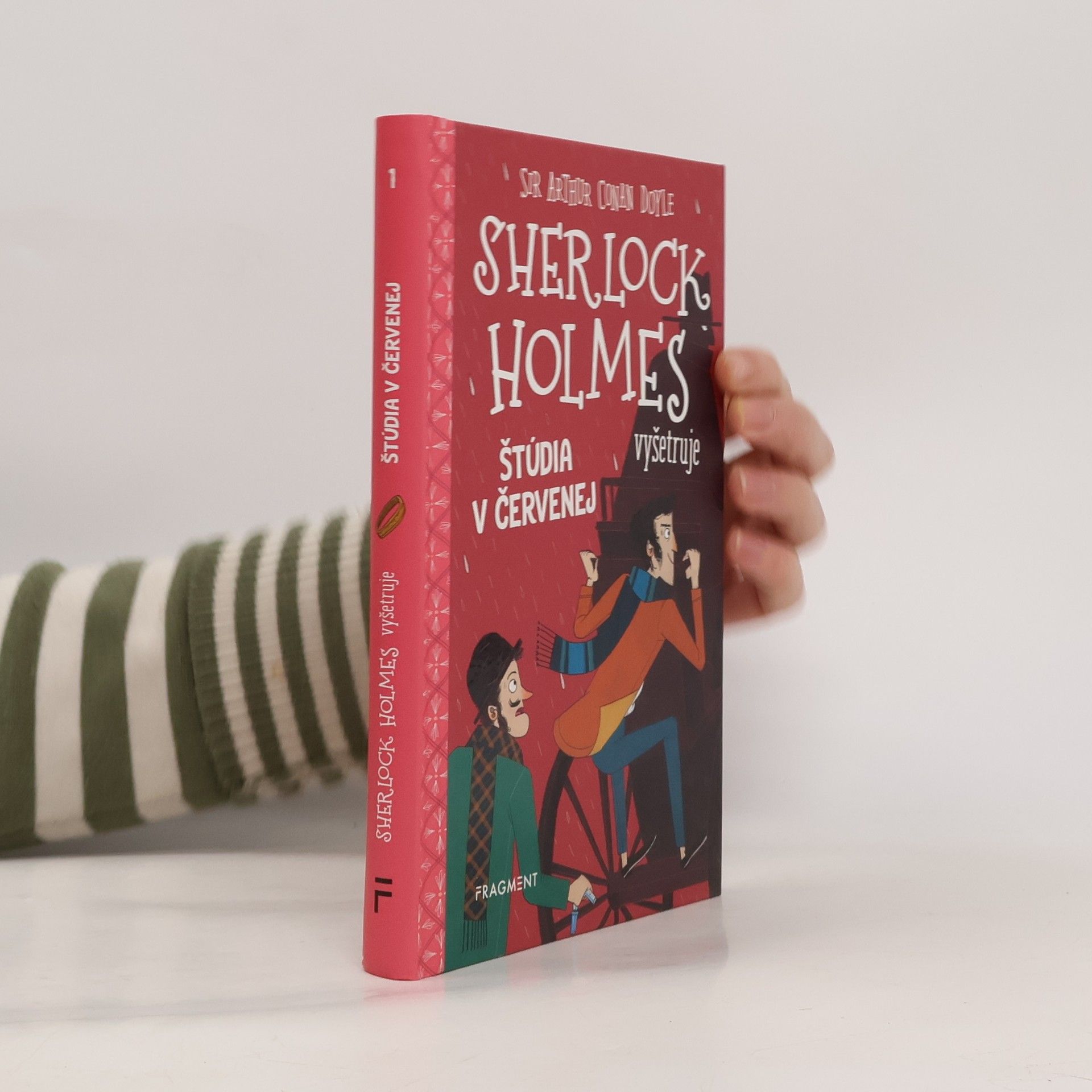Arthur Conan Doyle Sherlock Holmes vyšetruje: Štúdia v červenej