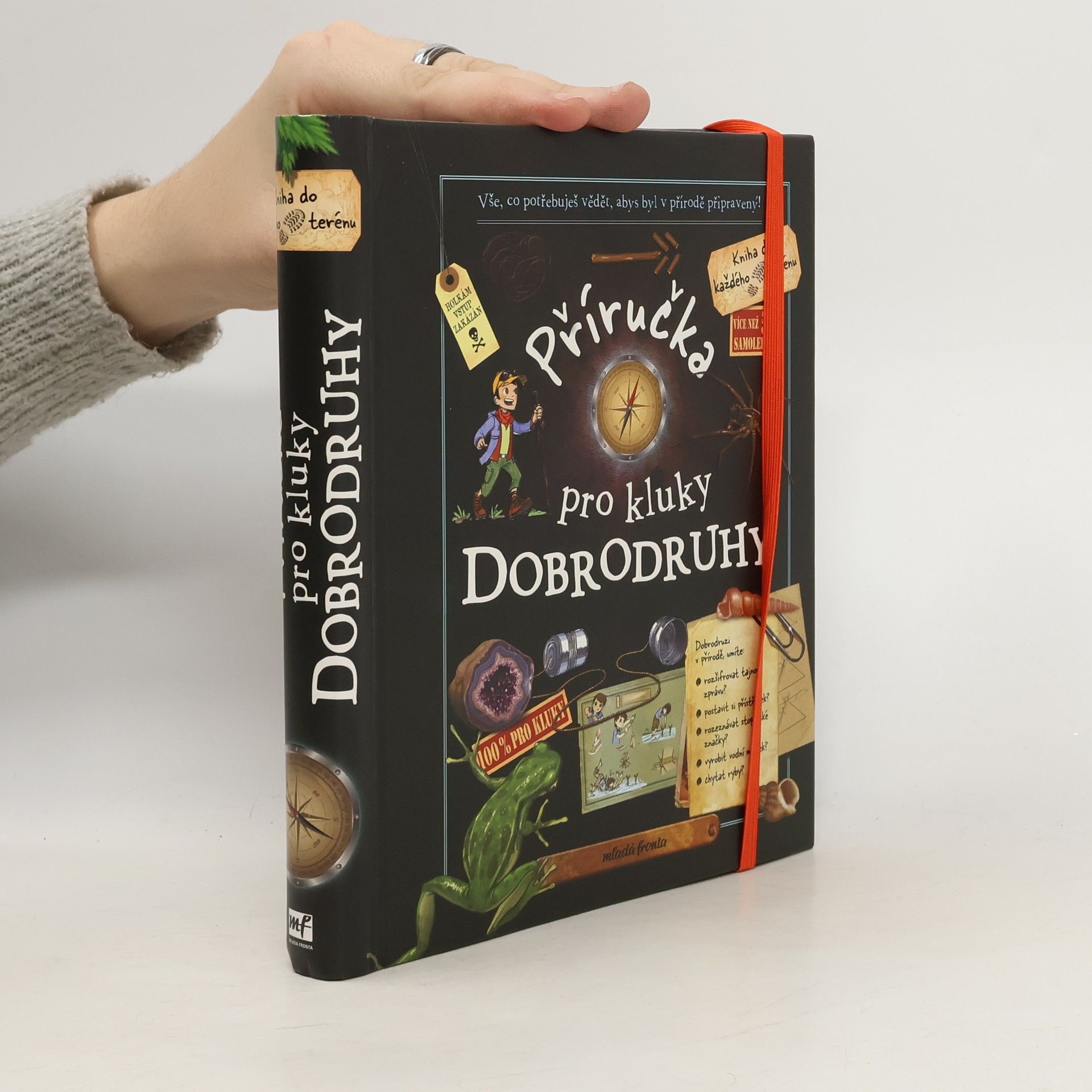 Michèle Lecreux Příručka pro kluky dobrodruhy