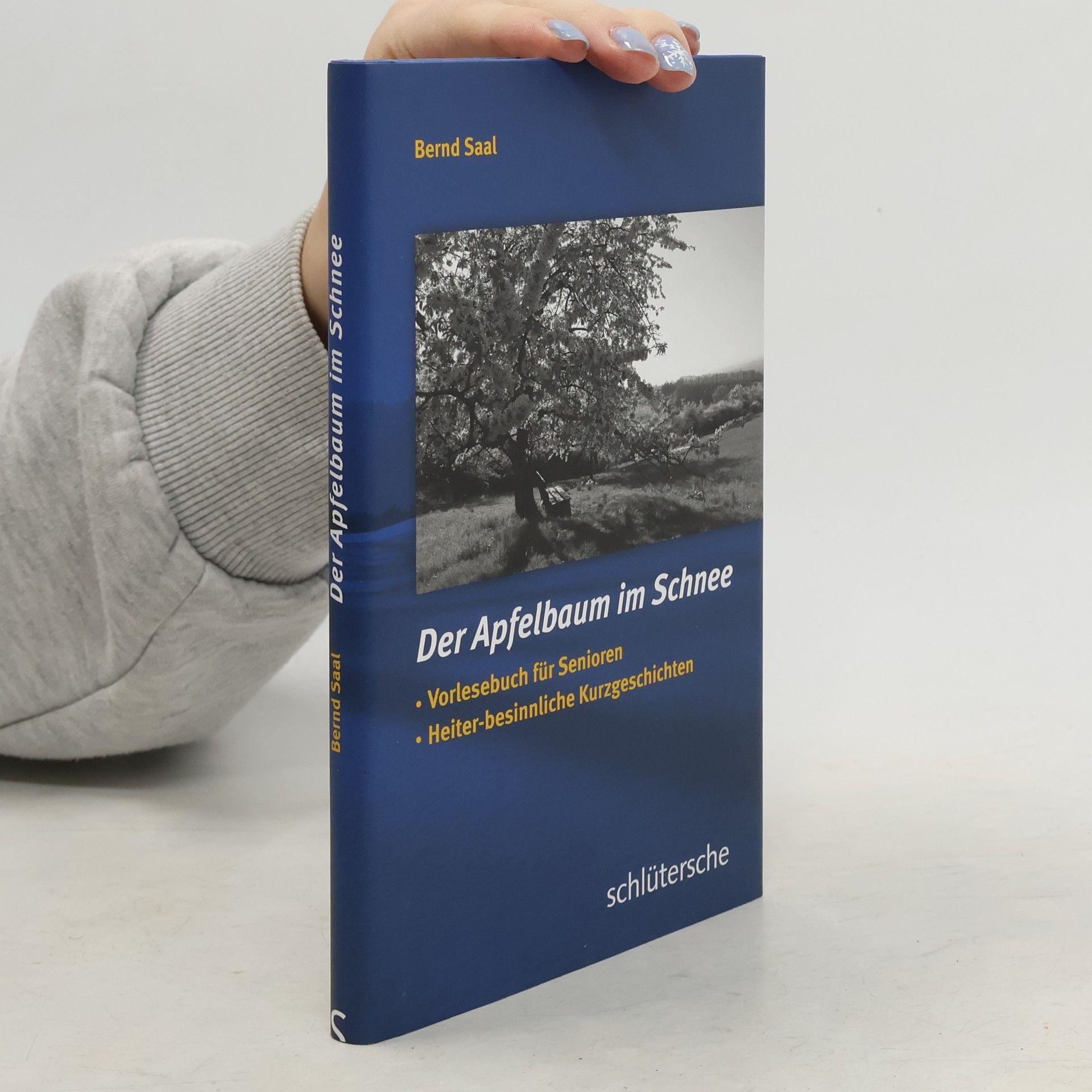 Bernd Saal Der Apfelbaum im Schnee