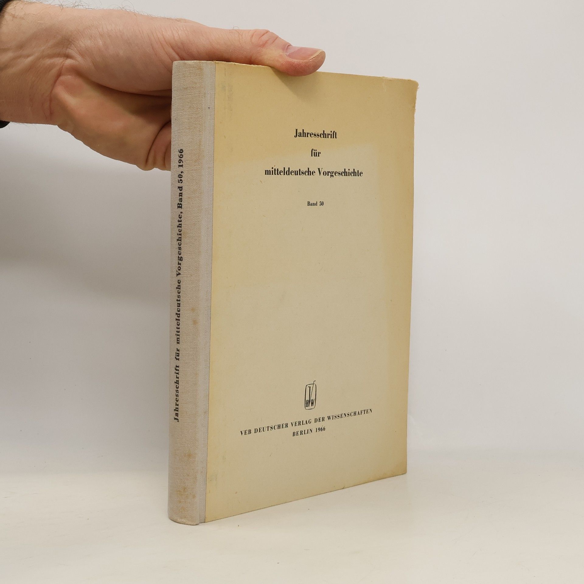 Collectif d'auteurs Jahresschrift für Mitteldeutsche Vorgeschichte 50