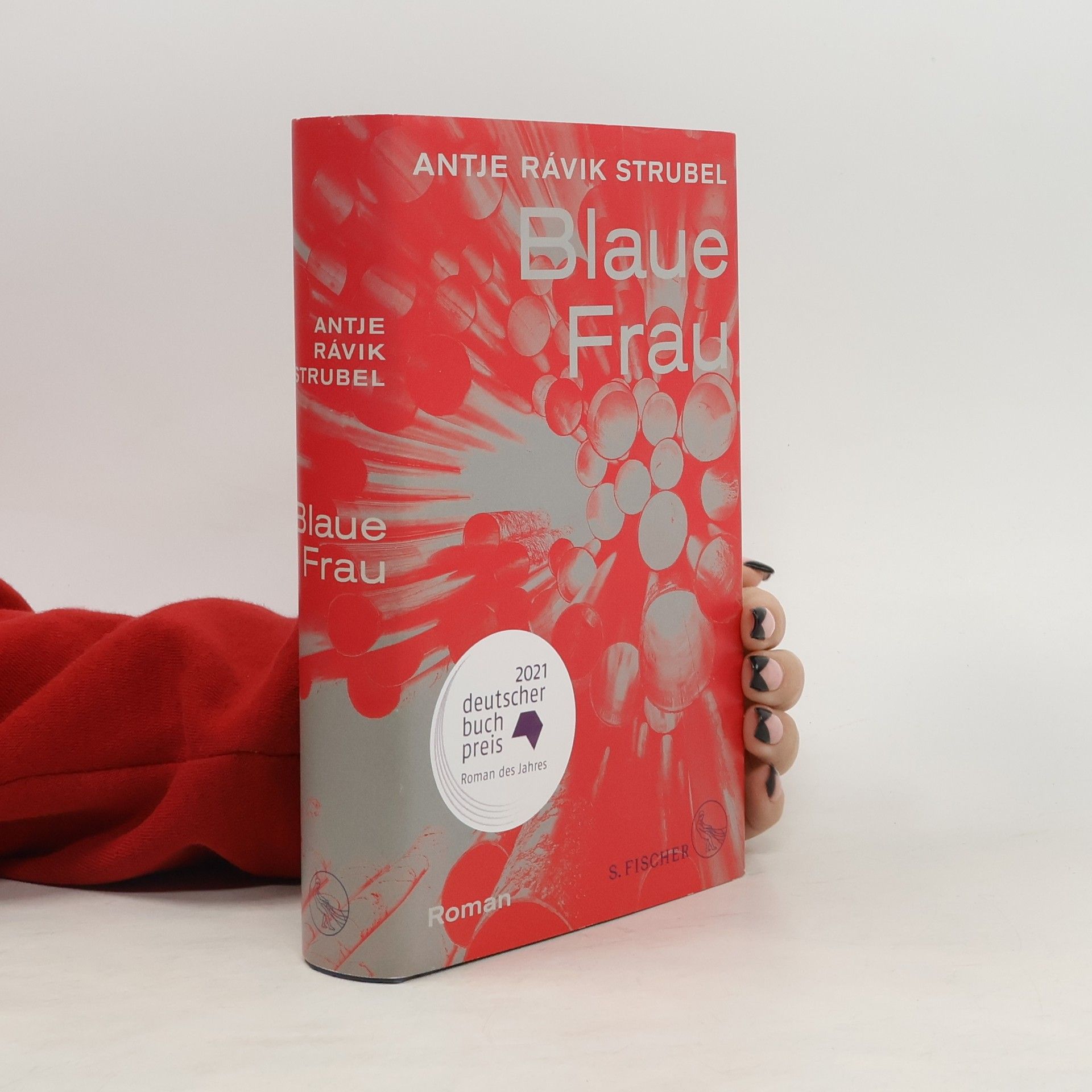 Blaue Frau