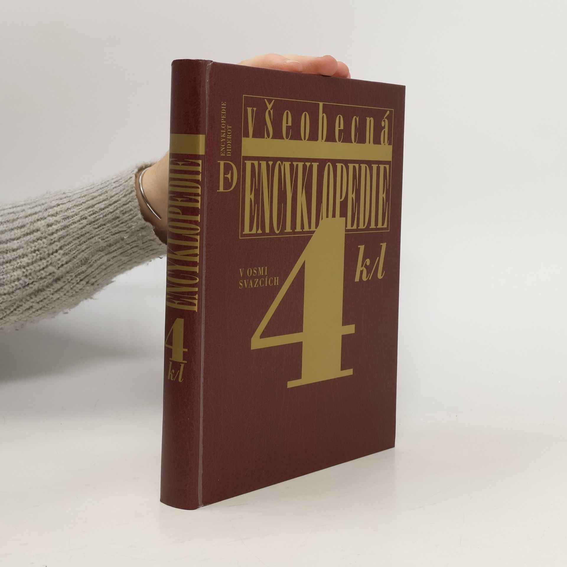 Collectif d'auteurs Všeobecná encyklopedie v osmi svazcích. 4, k/l