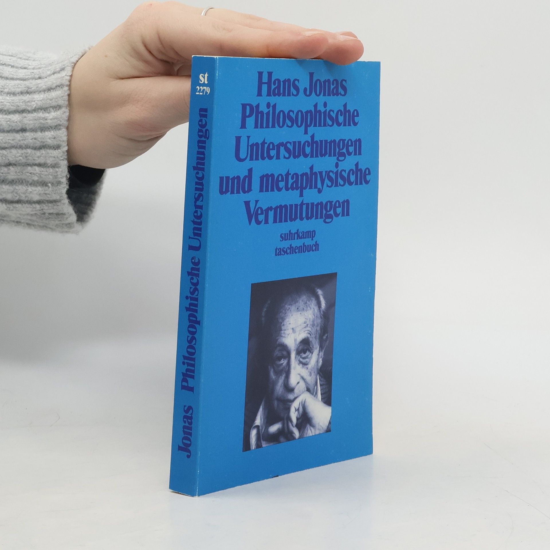 Hans Jonas Suhrkamp Taschenbuch: Philosophische Untersuchungen und metaphysische Vermutungen