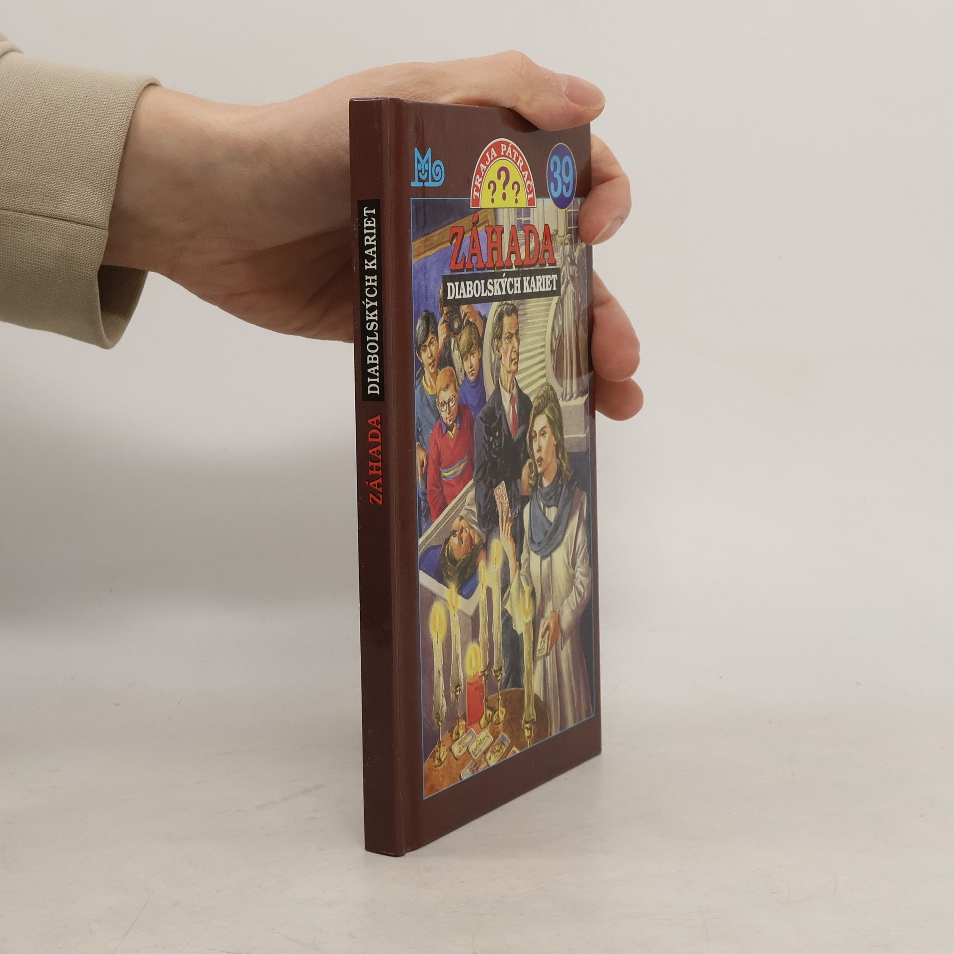 André Minniger Záhada diabolských kariet. Traja pátrači 39