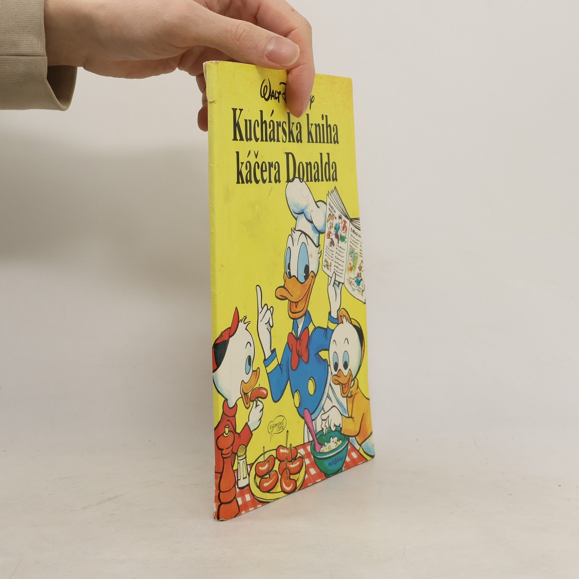 Walt Disney Kuchárska kniha káčera Donalda