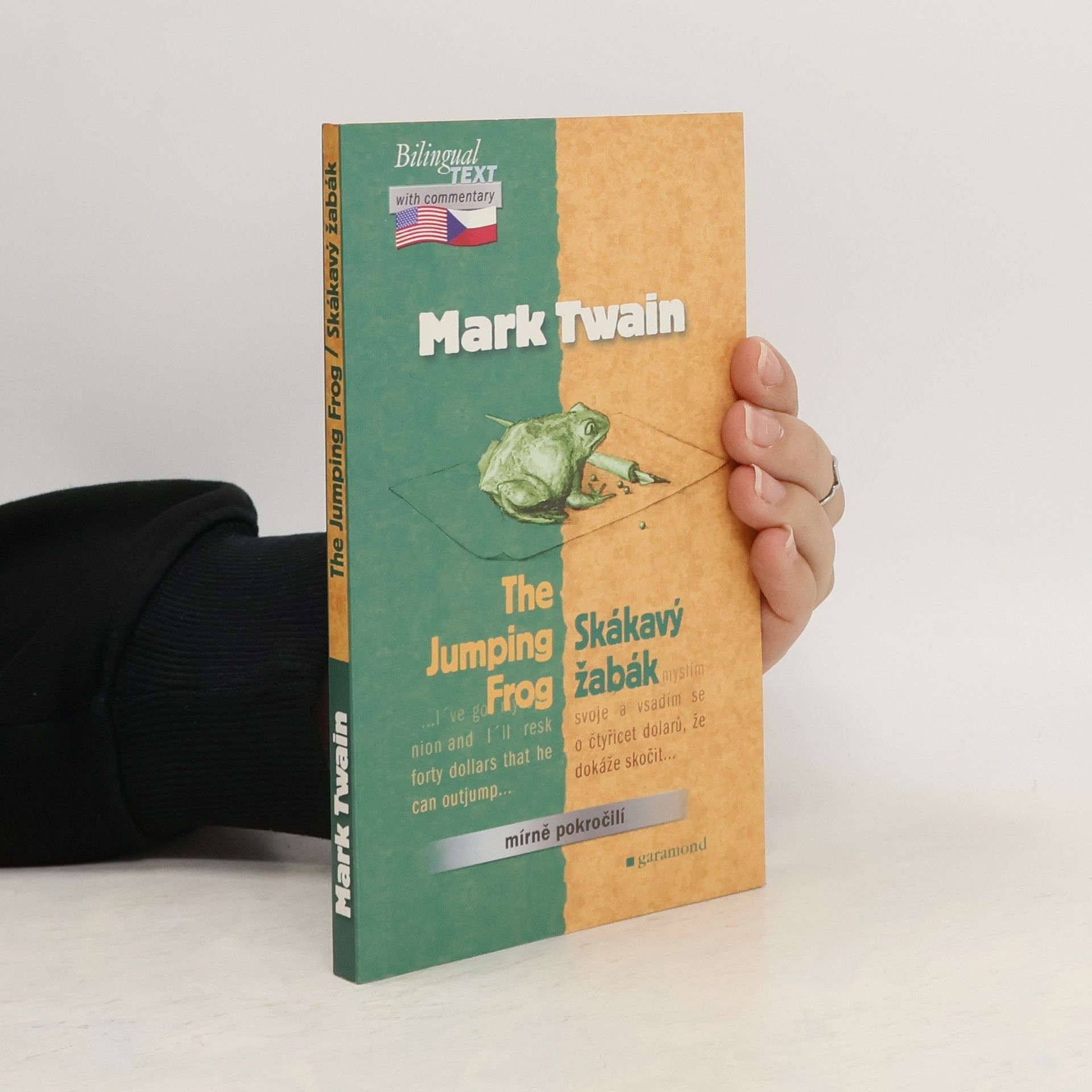 Mark Twain The Jumping Frog. Skákavý žabák