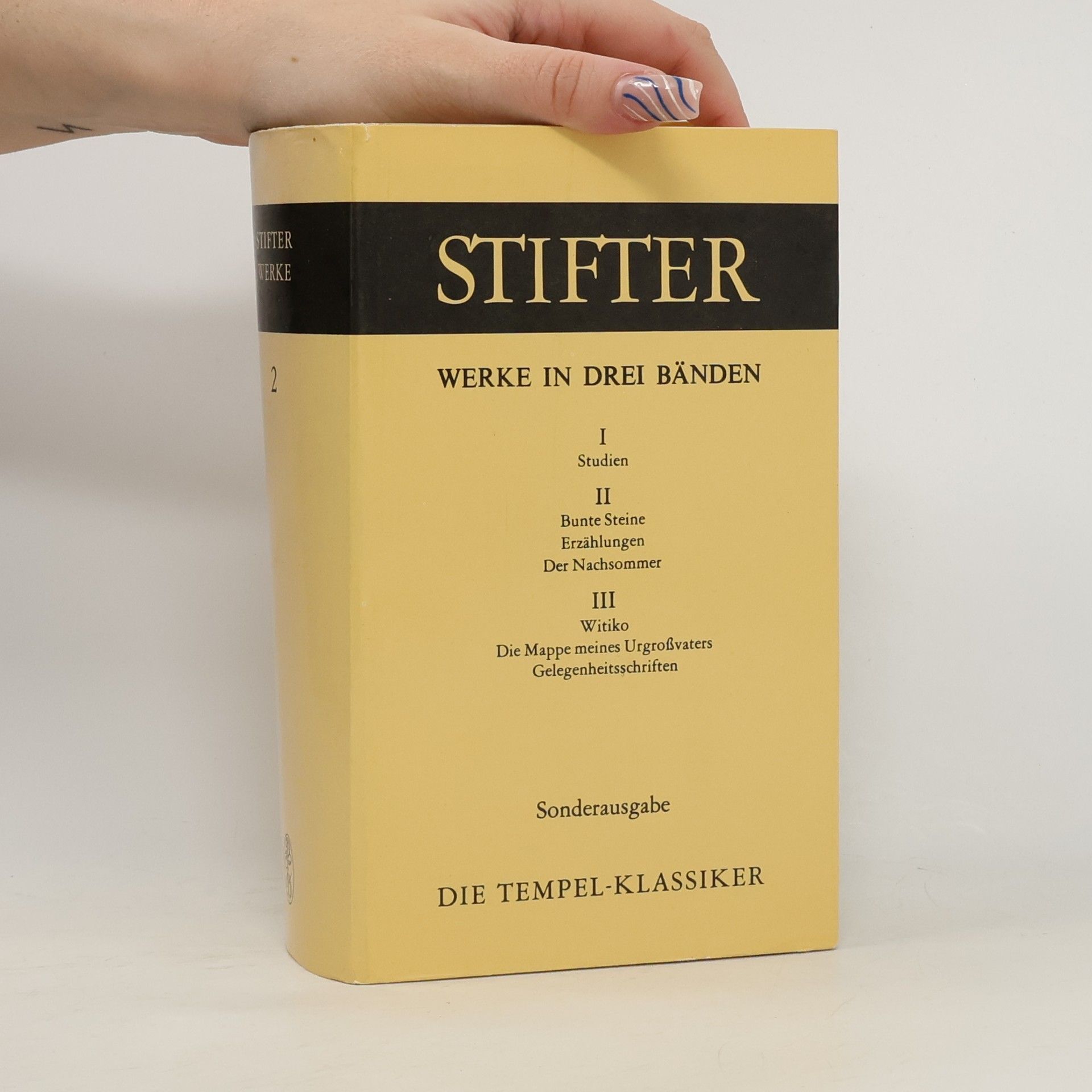 Kolektív autorov Stifter werke in drei bänden