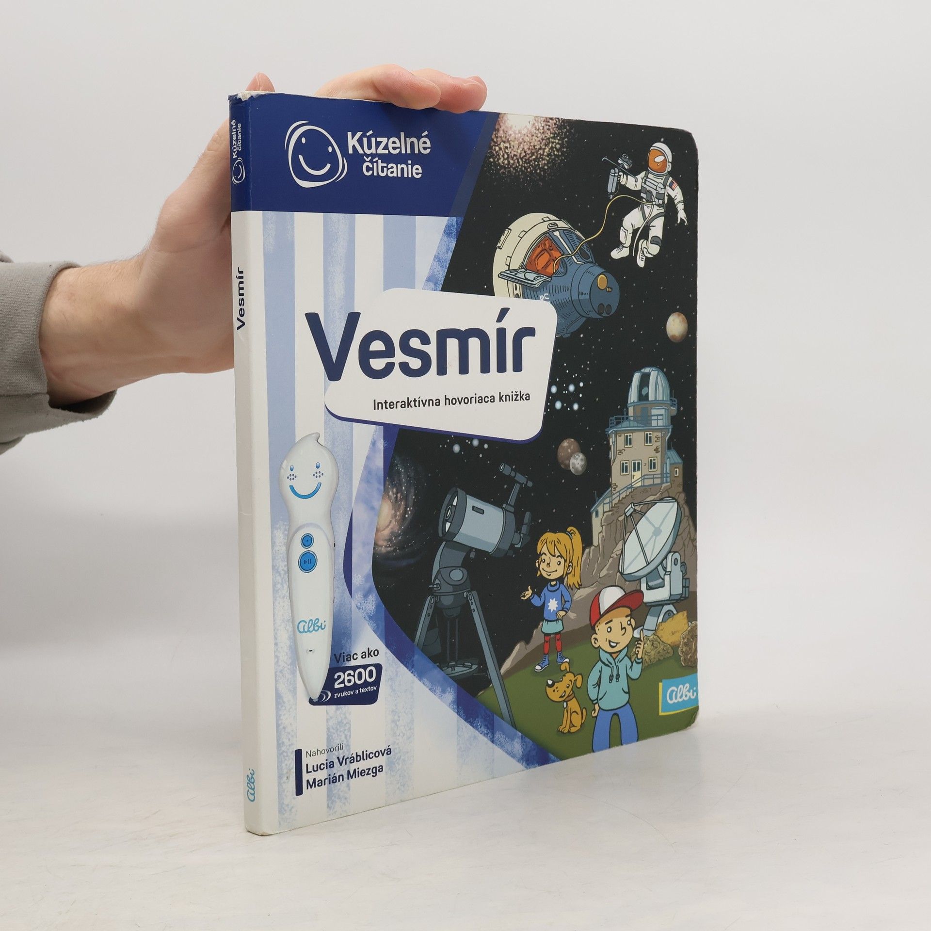 Lucia Vráblicová Vesmír. Interaktívna hovoriaca knižka