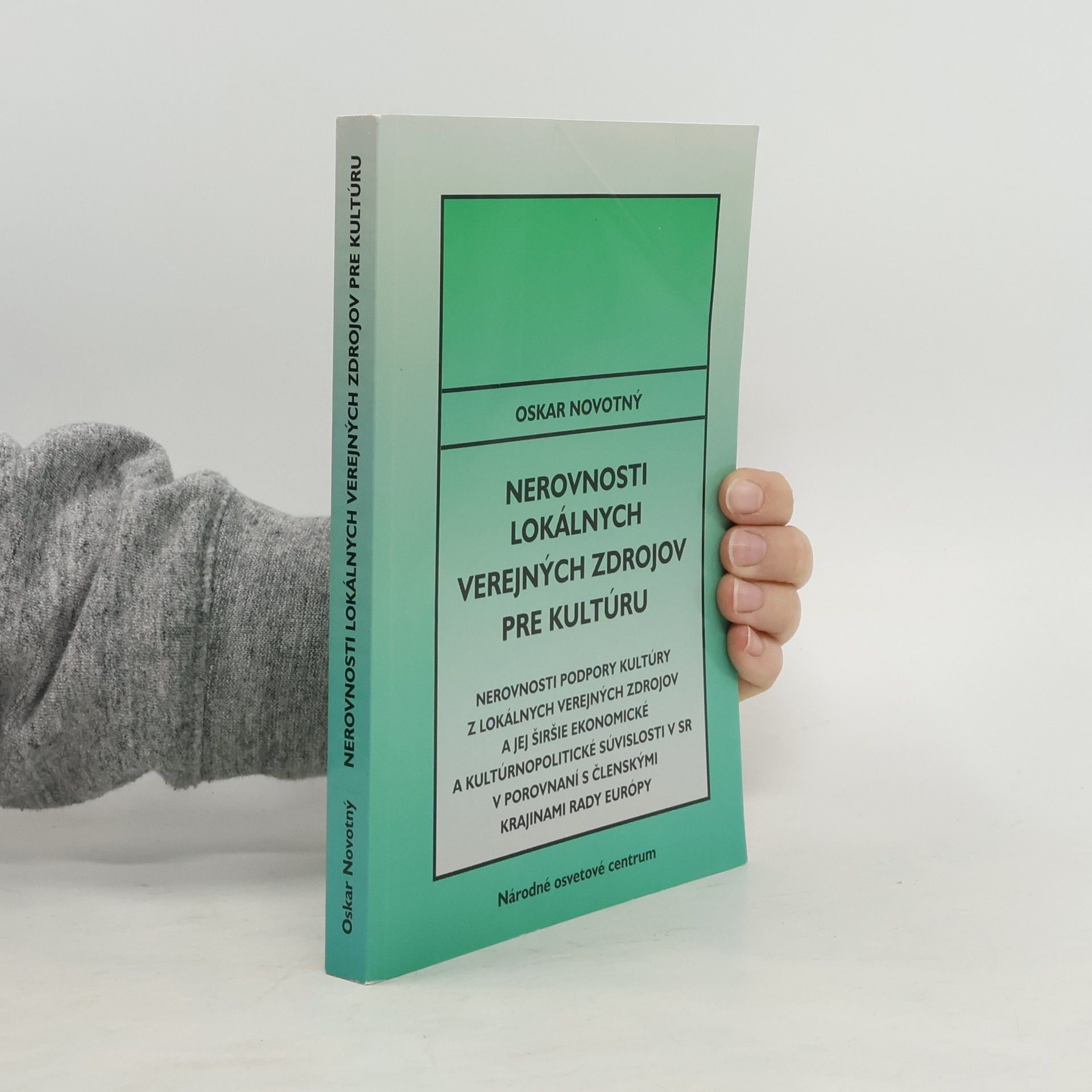 Nerovnosti lokálnych verejných zdrojov pre kultúru