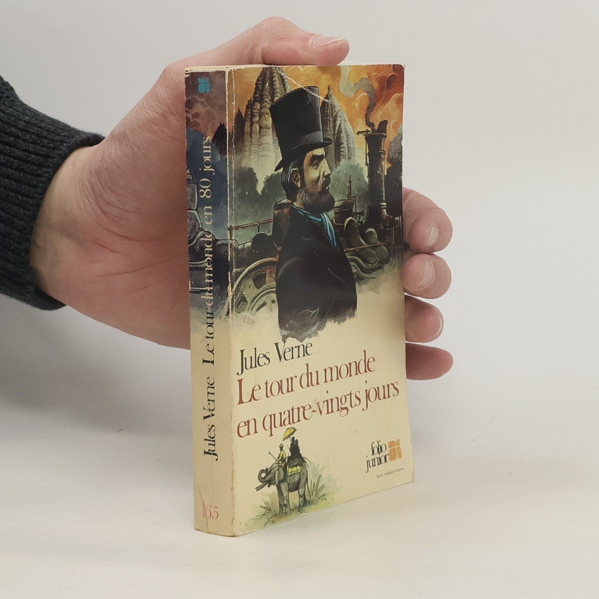 Jules Verne Le tour du monde en quatre-vingts jours - Texte intégral illustré