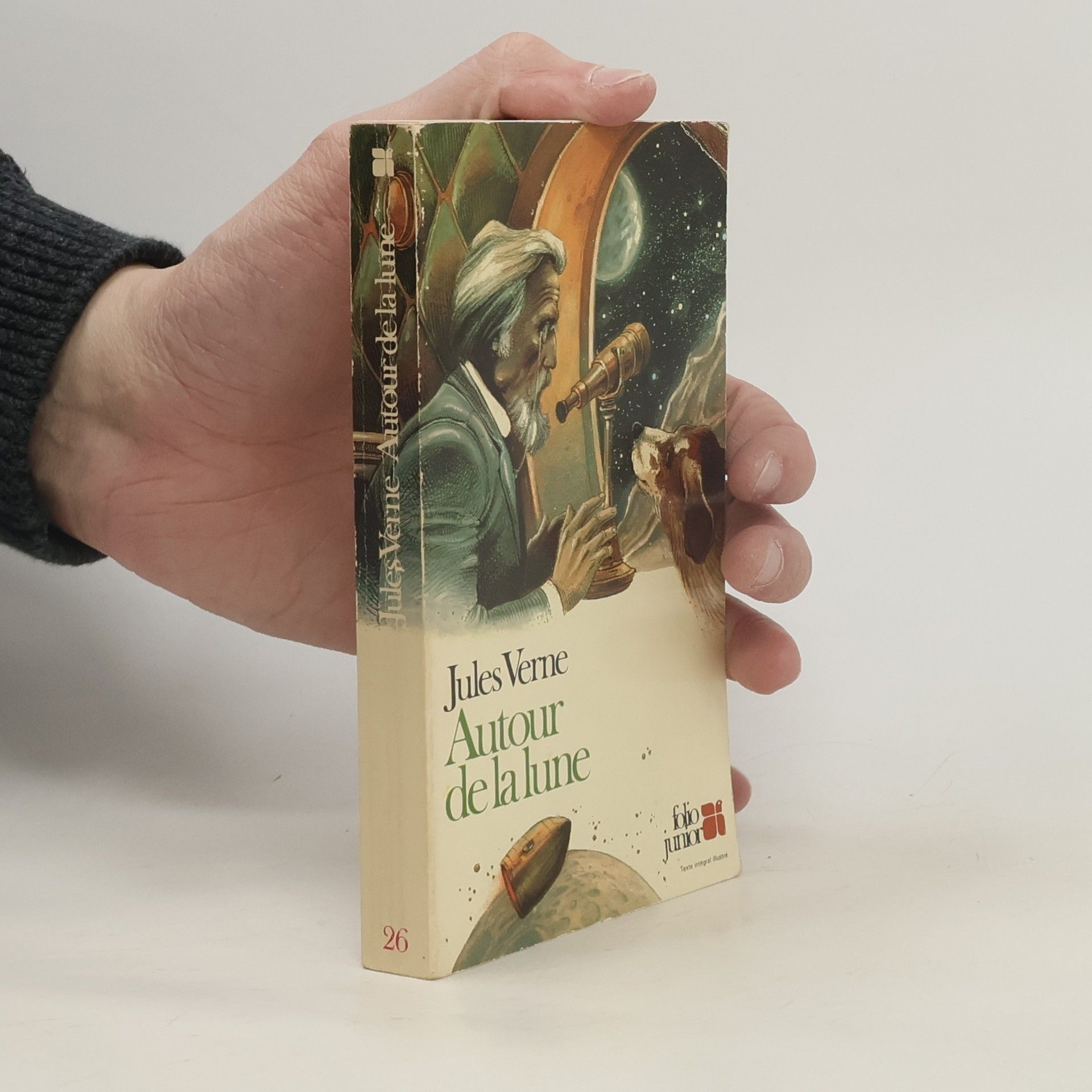 Jules Verne Folio junior - 26: Autour de la lune
