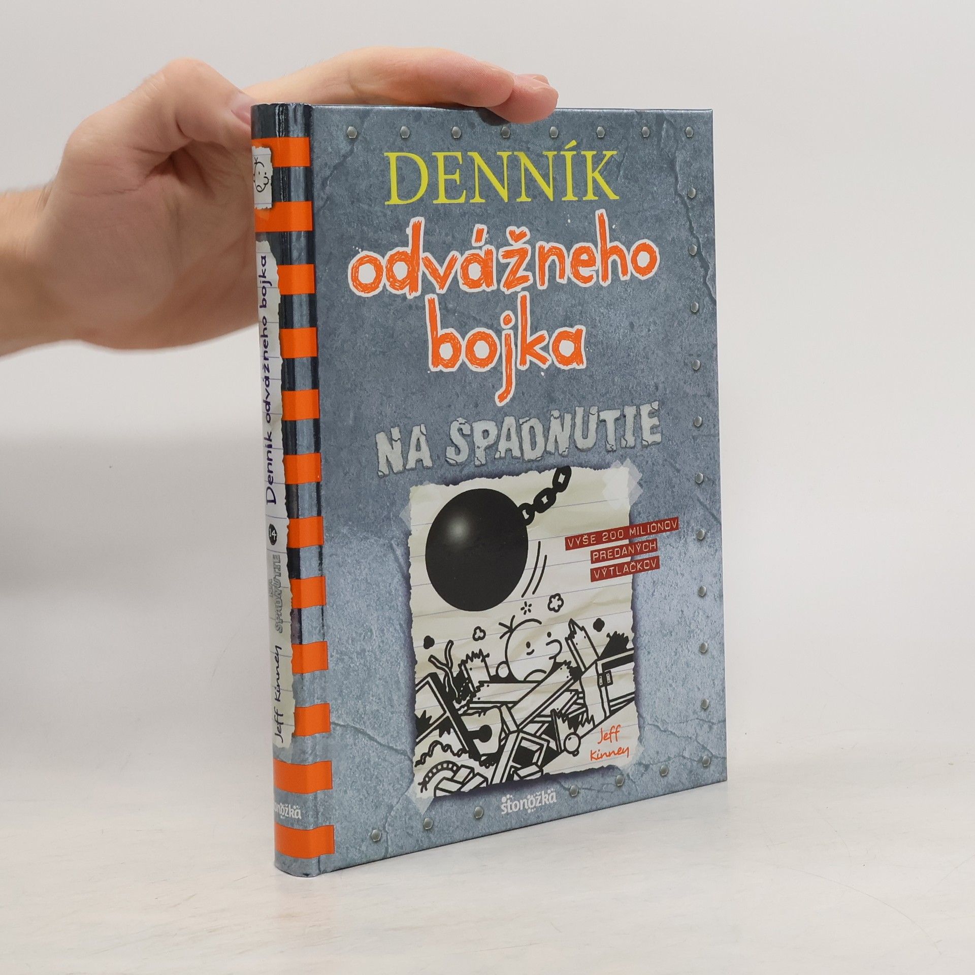 Jeff Kinney Denník odvážneho bojka 14. Na spadnutie