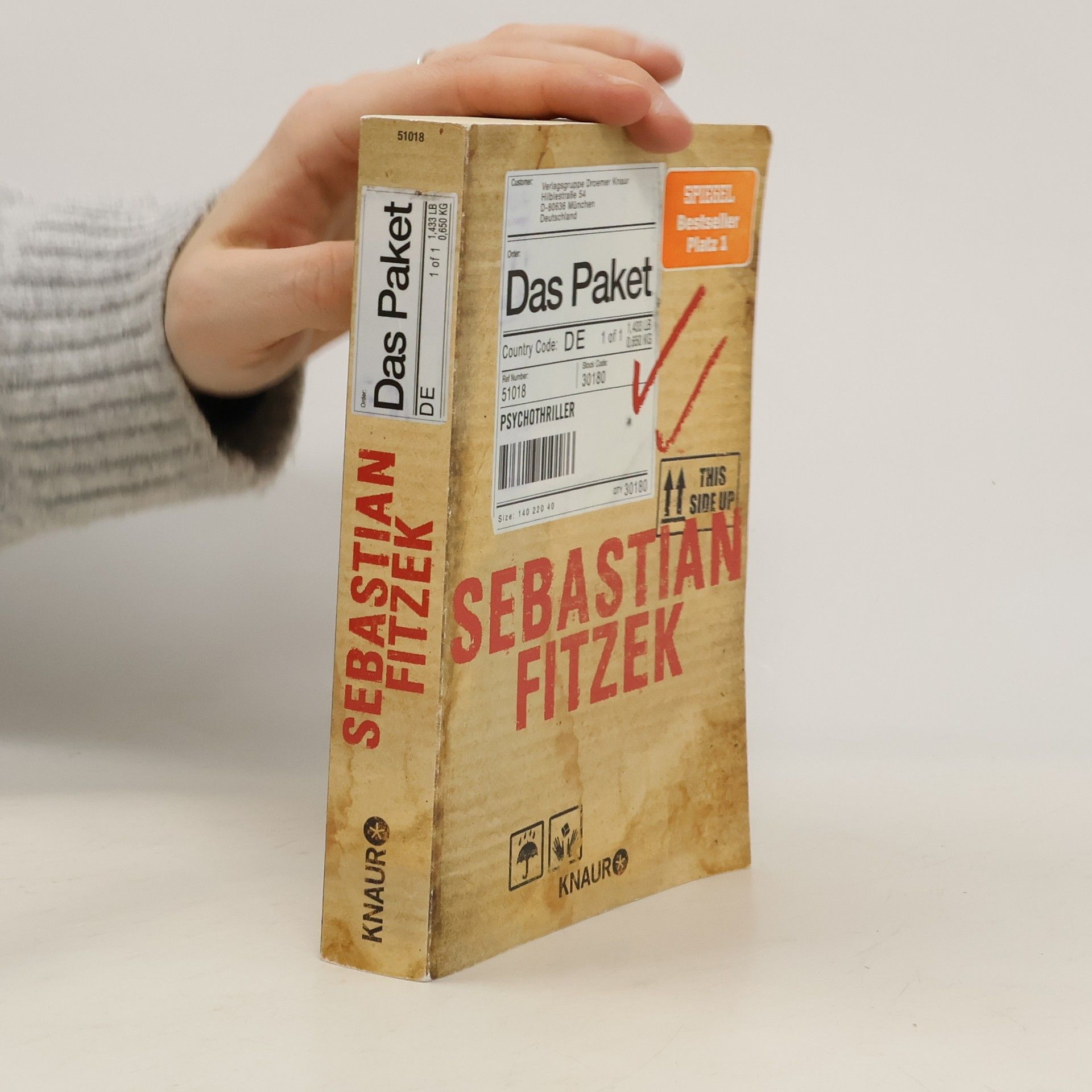 Sebastian Fitzek Das Paket