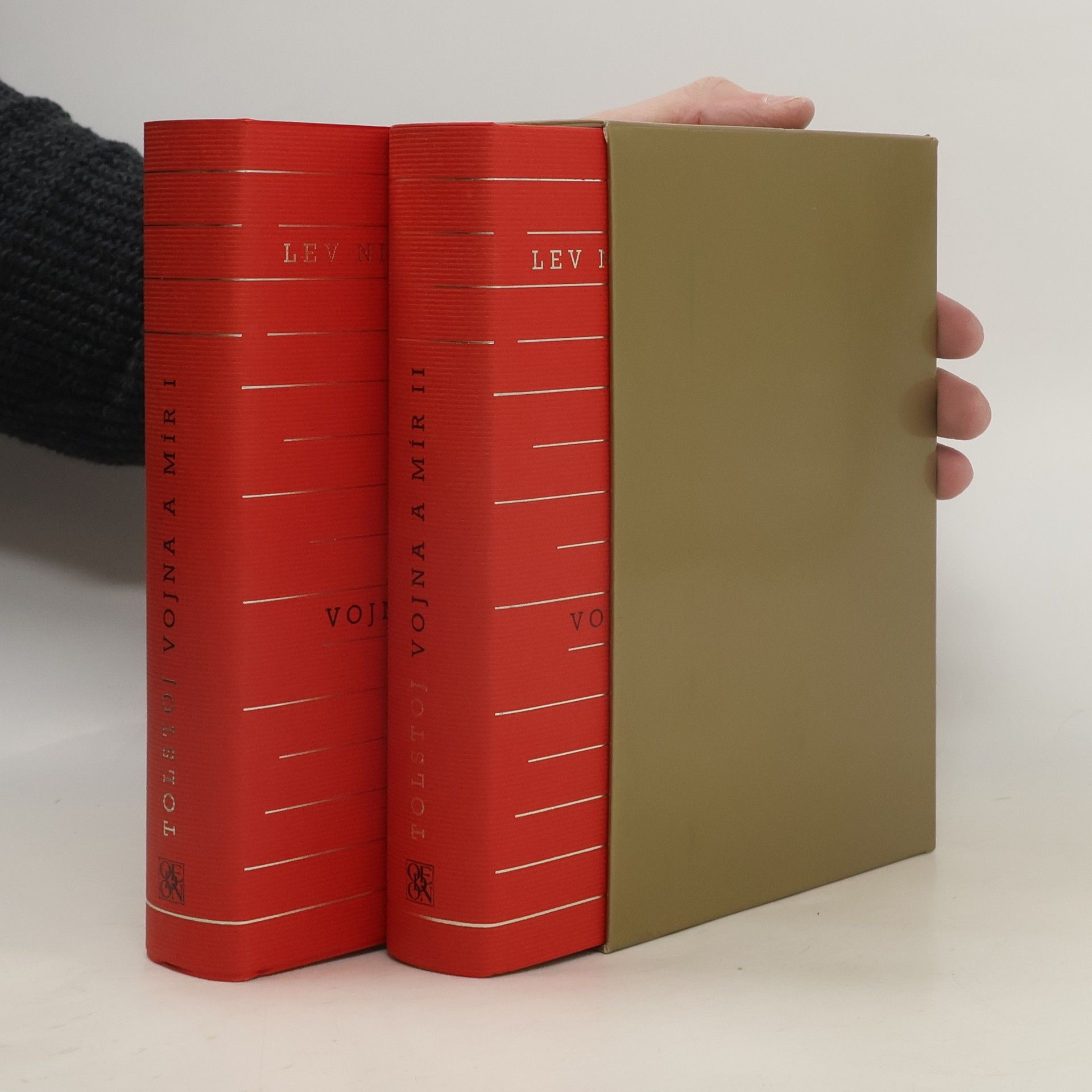 Leone Tolstoi Vojna a mír I.-II.