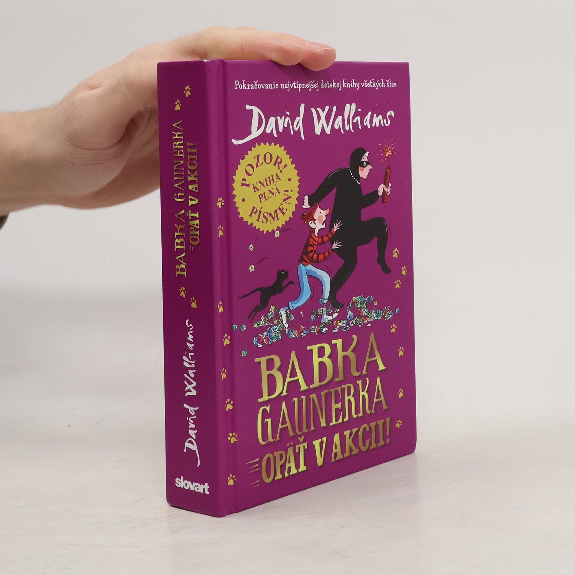 David Walliams Babka gaunerka opäť v akcii