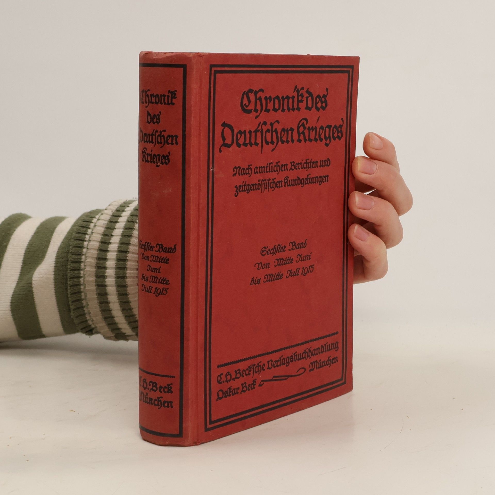 Auteurscollectief Chronik des Deutschen Krieges 6