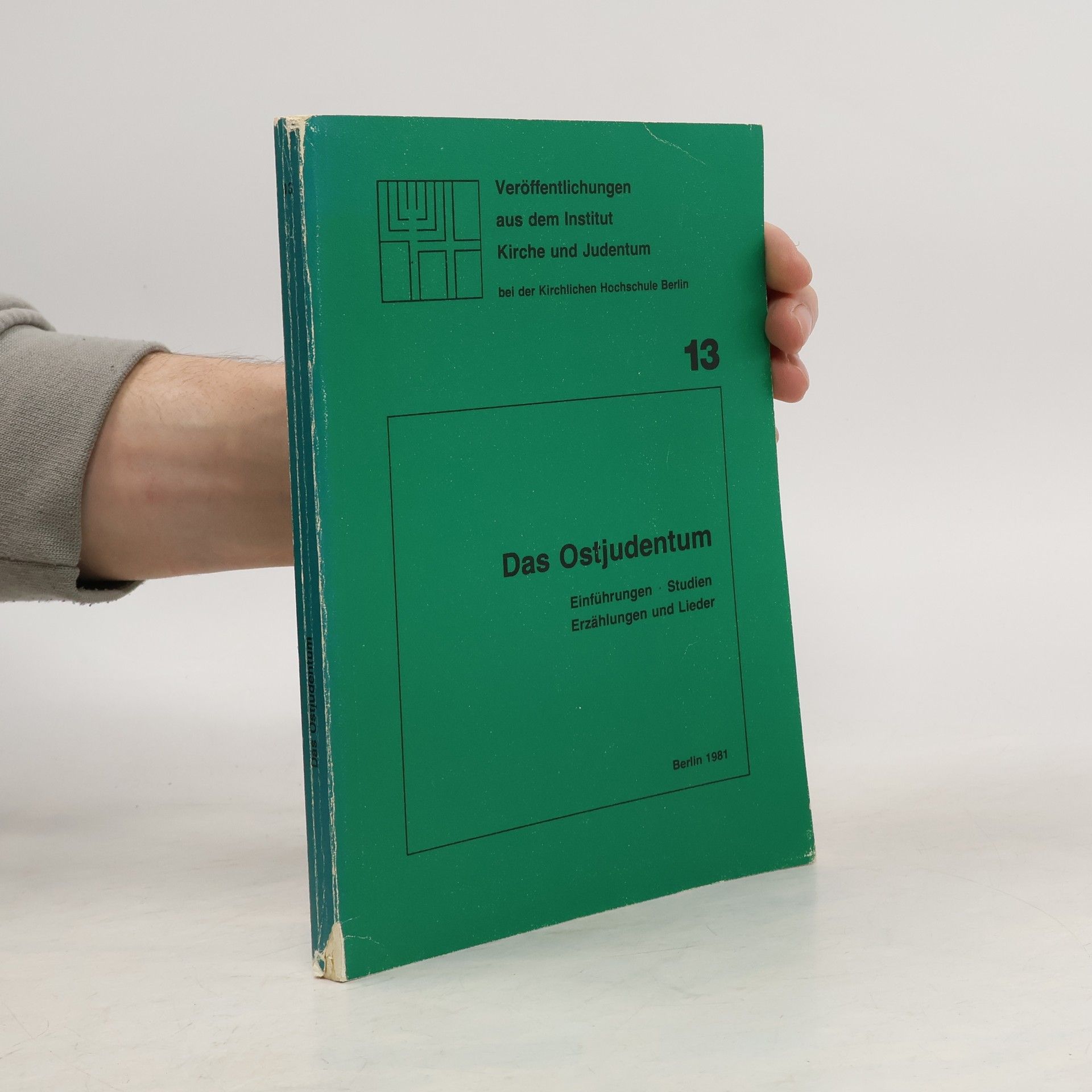 Auteurscollectief Das Ostjudentum. 13