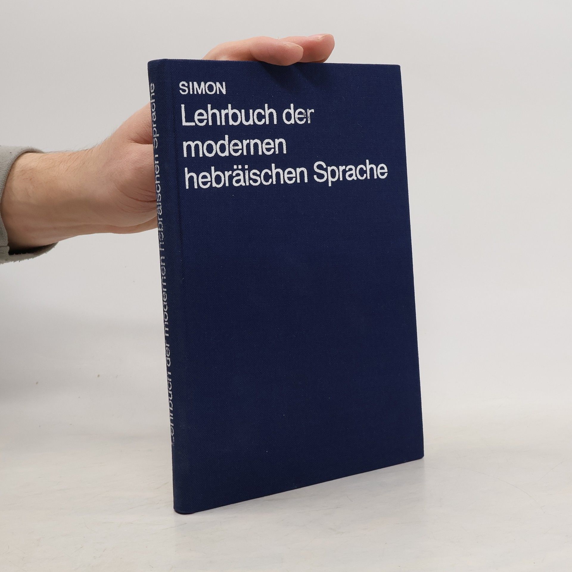 Heinrich Simon Lehrbuch der modernen hebräischen Sprache