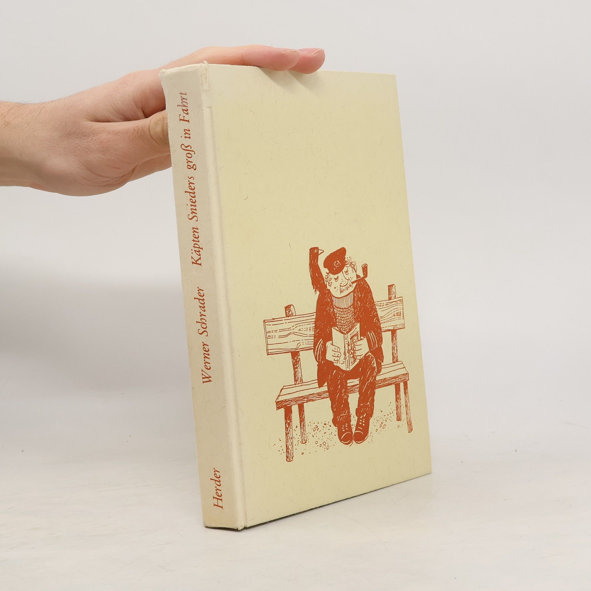 Werner Schrader Käpten Snieders gross in Fahrt