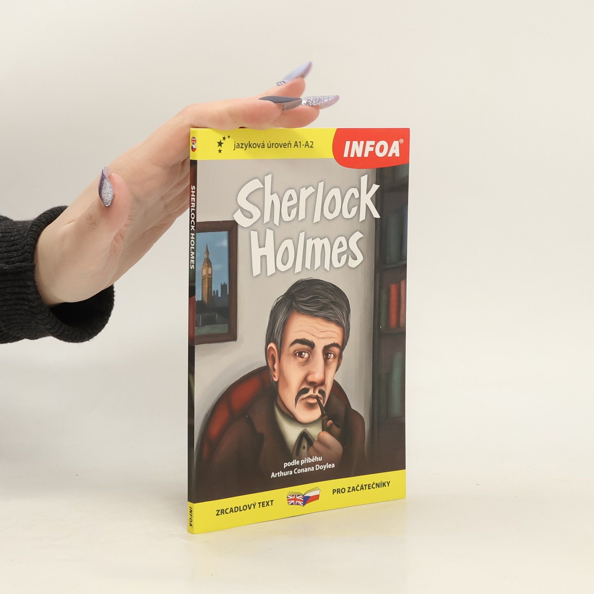 Alexandra Peet Sherlock Holmes. Zrcadlový text pro začátečníky