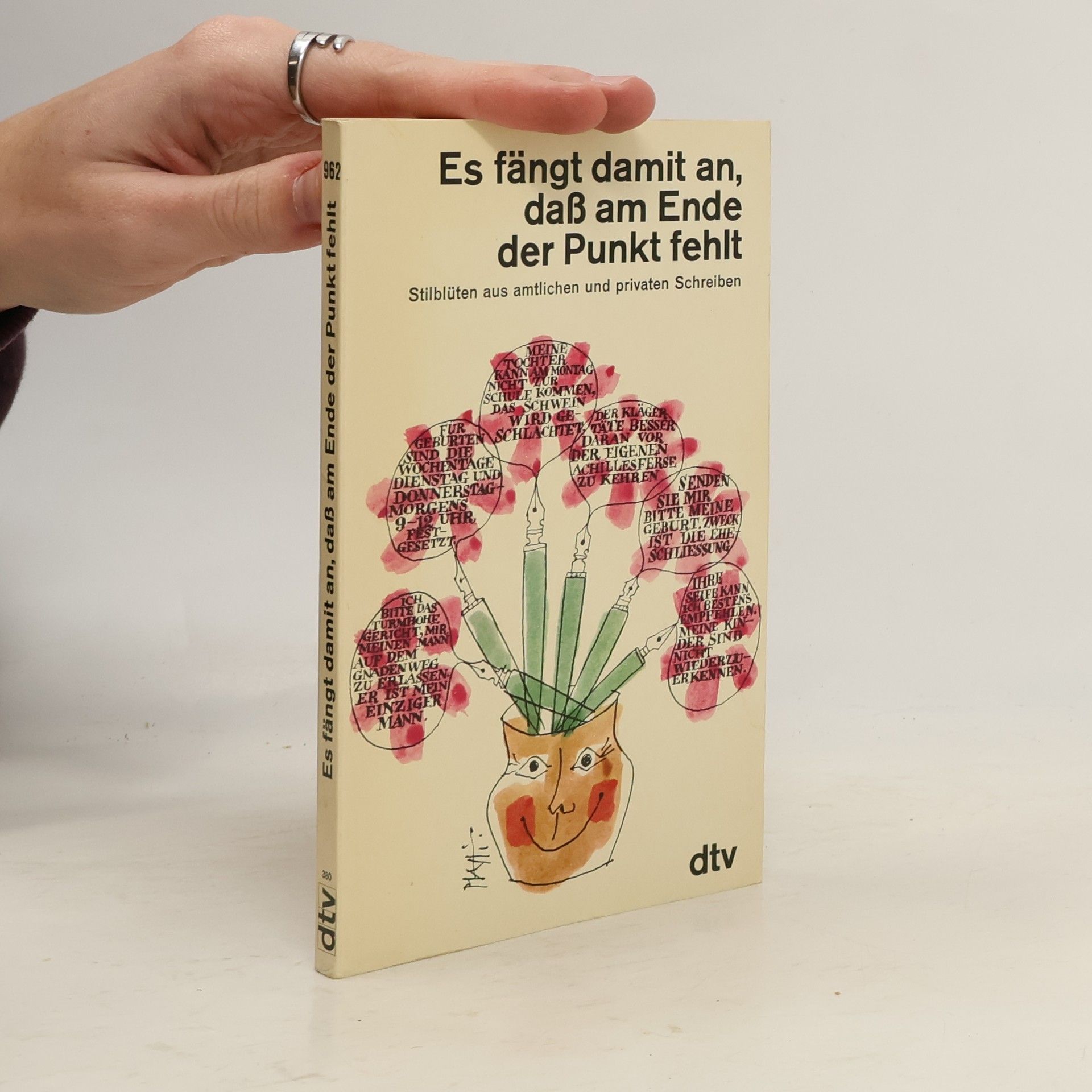 Margit Waas Es fängt damit an, daß am Ende der Punkt fehlt