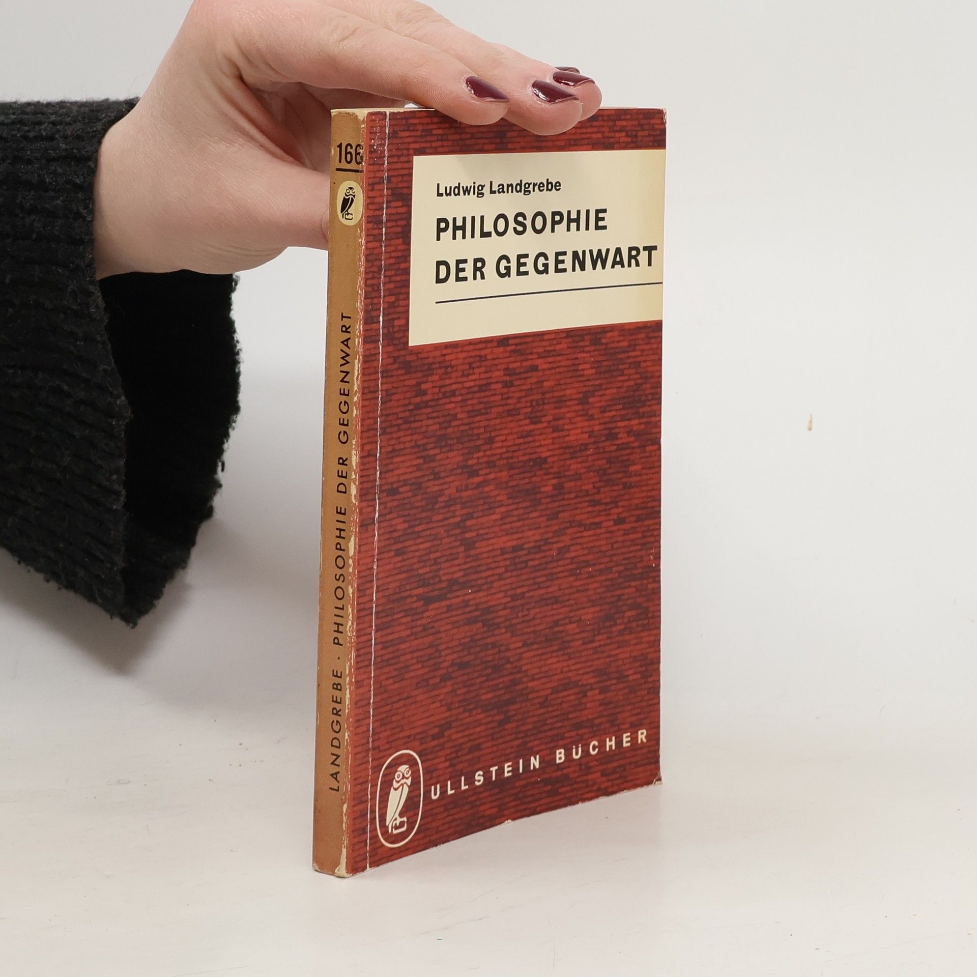 Ludwig Landgrebe Philosophie der Gegenwart