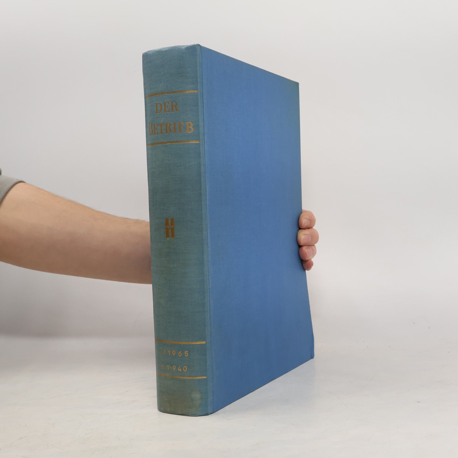 Autorenkollektiv Der Betrieb 18. Jahrgang