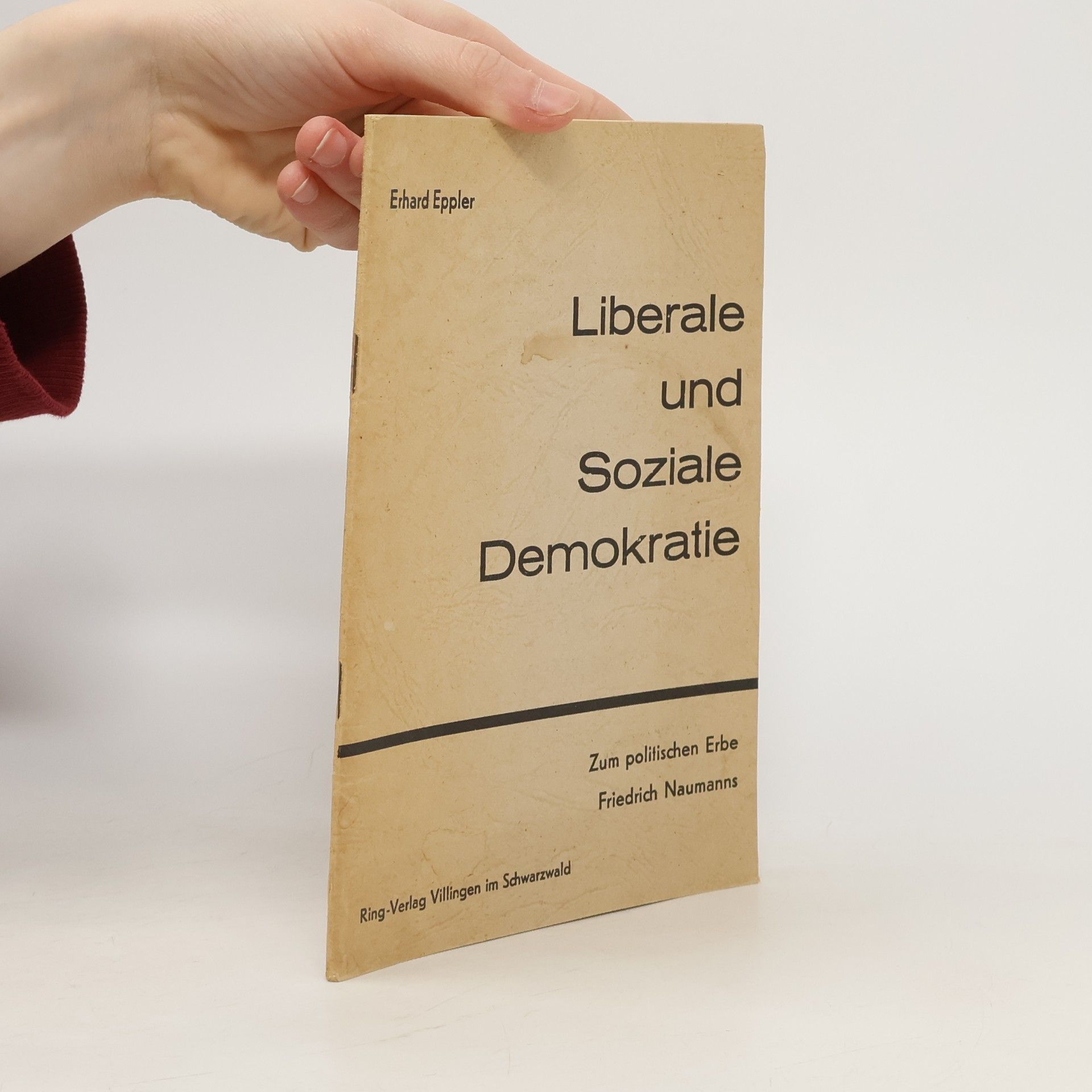 Erhard Eppler Liberale und Soziale Demokratie