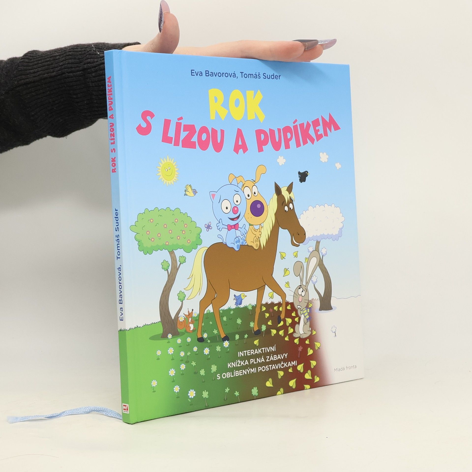 Eva Bavorová Rok s Lízou a Pupíkem