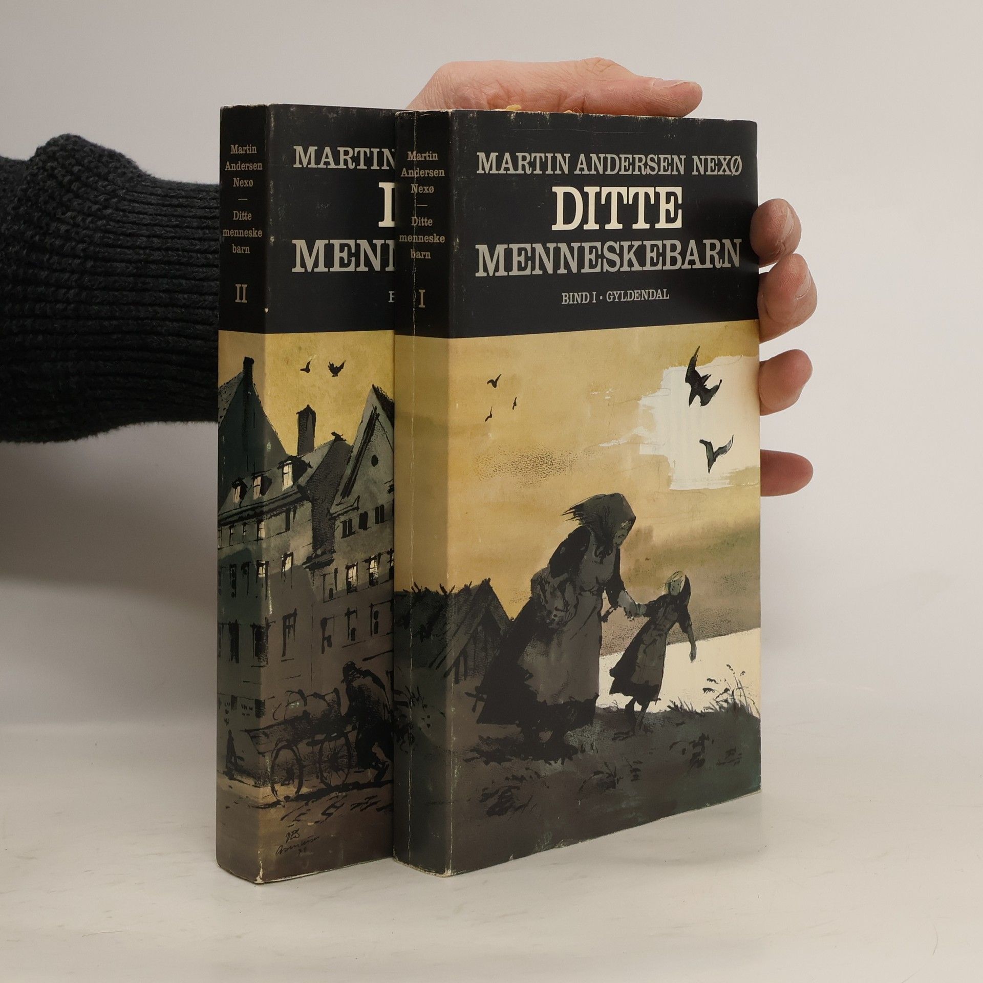 Martin Andersen Nexø Ditte Menneskebarn - Bind 1, 2