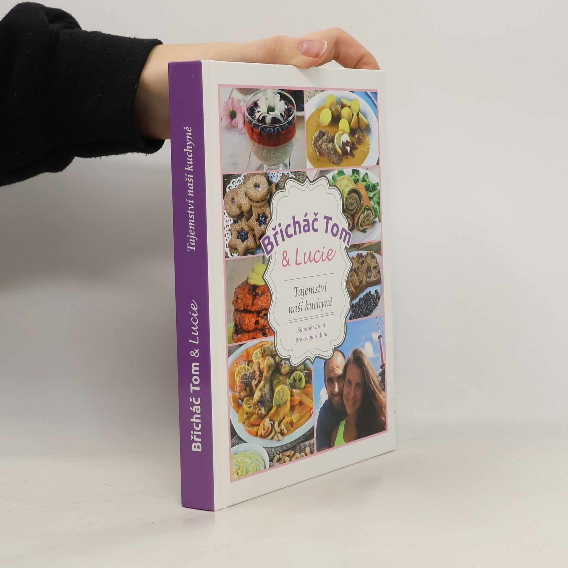 Tomáš Kosačík Břicháč Tom & Lucie. Tajemství naší kuchyně