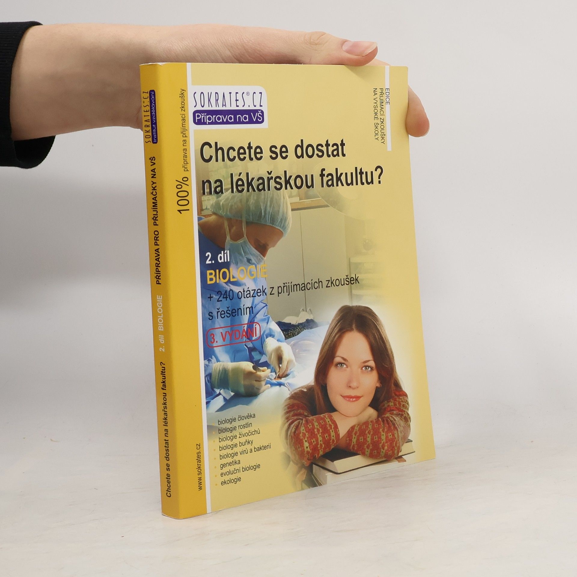 Jan Nejedlík Chcete se dostat na lékařskou fakultu? 2. díl, Biologie