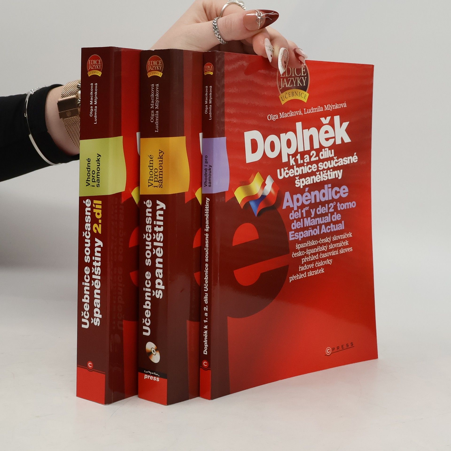 Olga Macíková Učebnice současné španělštiny 1. a 2. díl s doplňkem