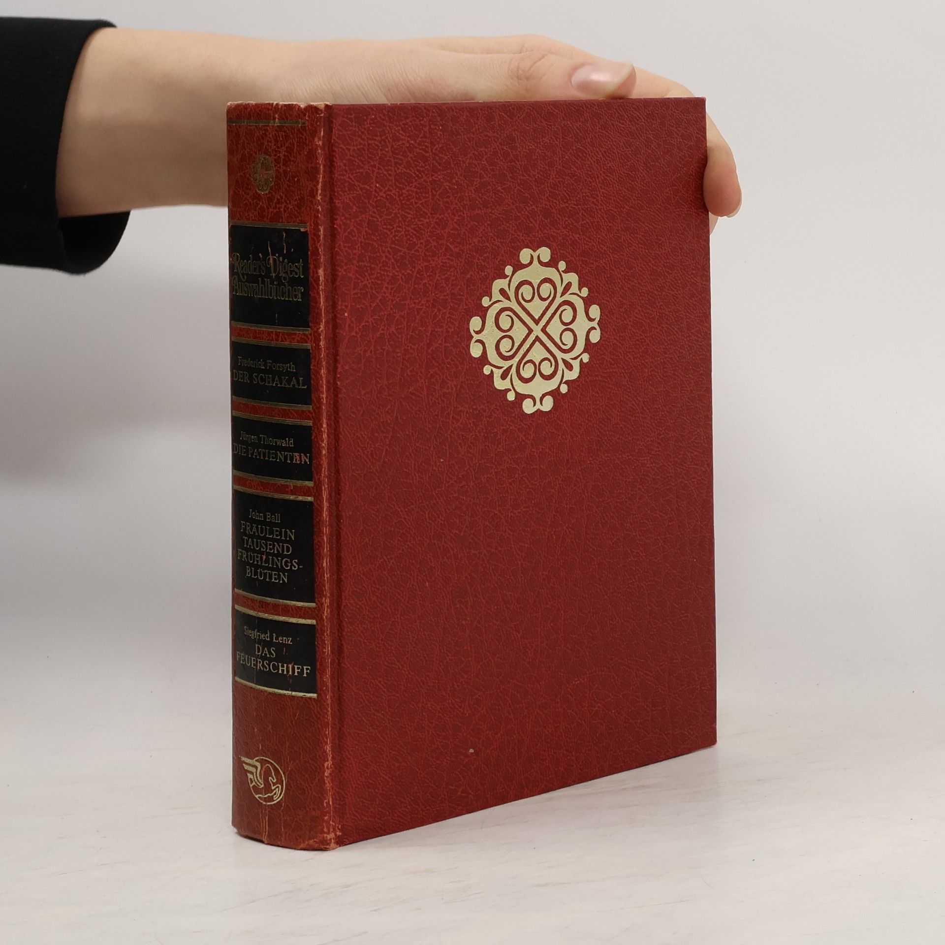 Johnny Ball Reader's Digest Auswahlbücher. Der Schakal. Die Patienten. Fräulein Tausend Frühlingsblüten. Das Feuerschiff