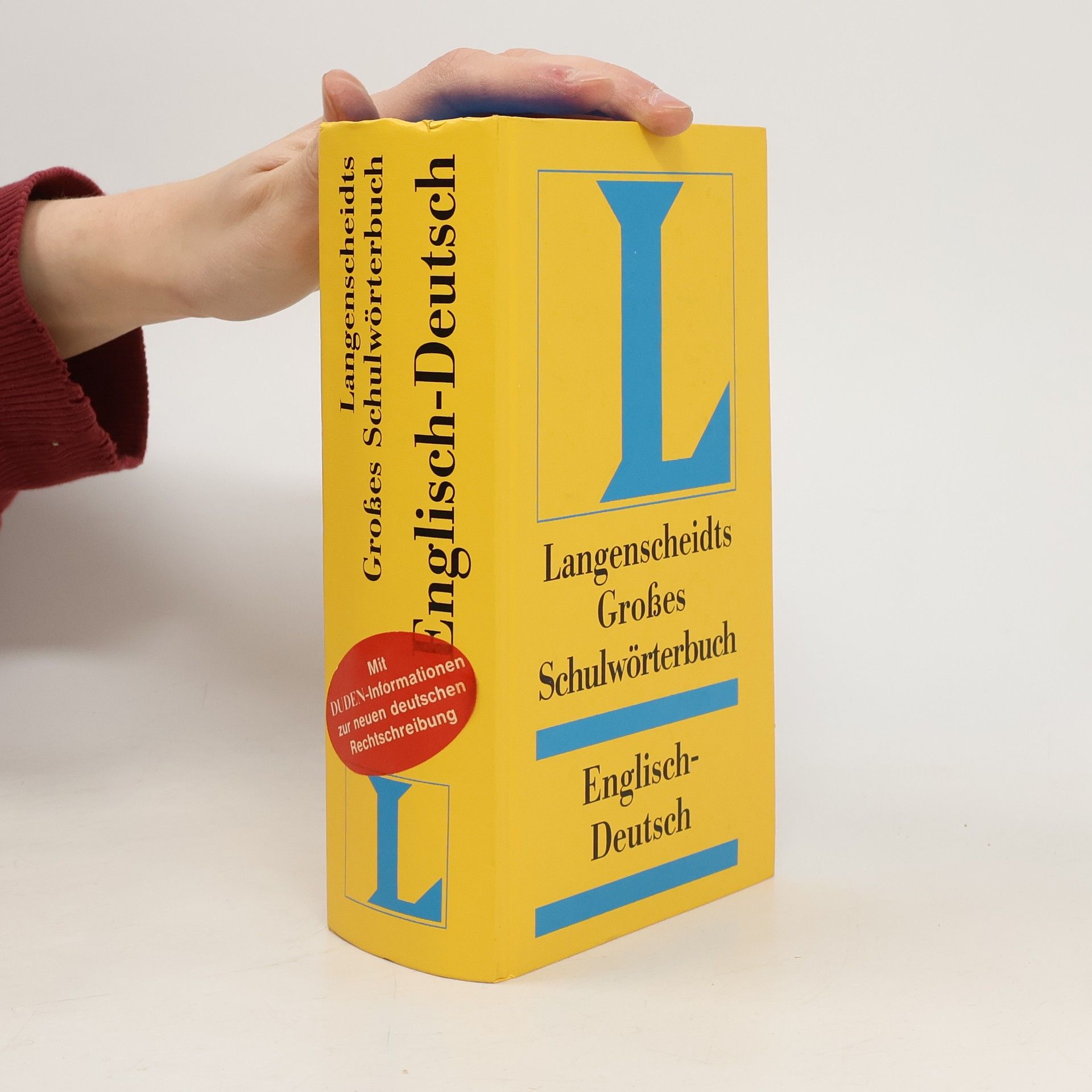 Auteurscollectief Langenscheidts grosses Schulwörterbuch Englisch-Deutsch