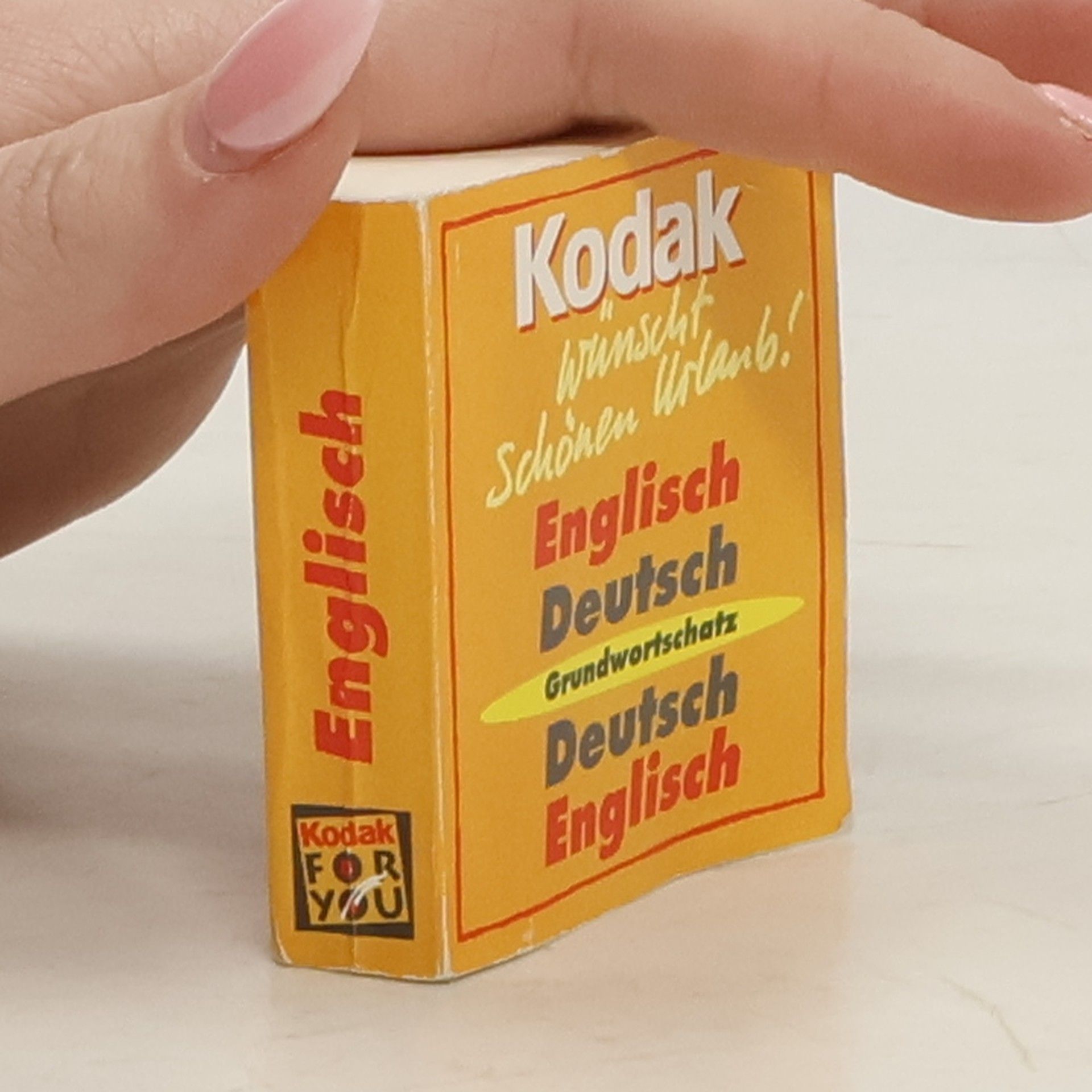 Collectif d'auteurs Kodak wünscht schönen Urlaub! Grundwortschatz. Englisch - Deutsch / Deutsch - Englisch