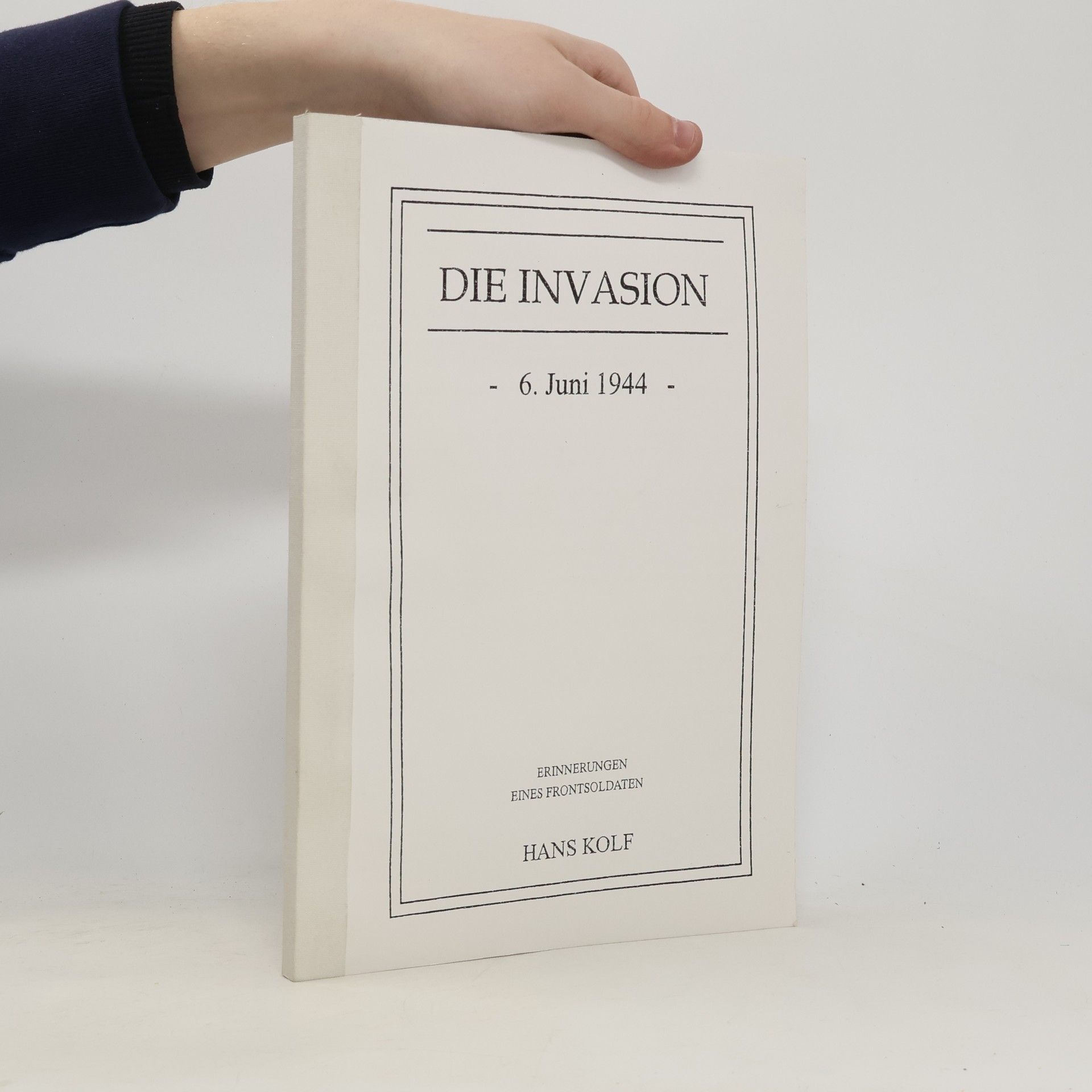 Hans Kolf Die Invasion