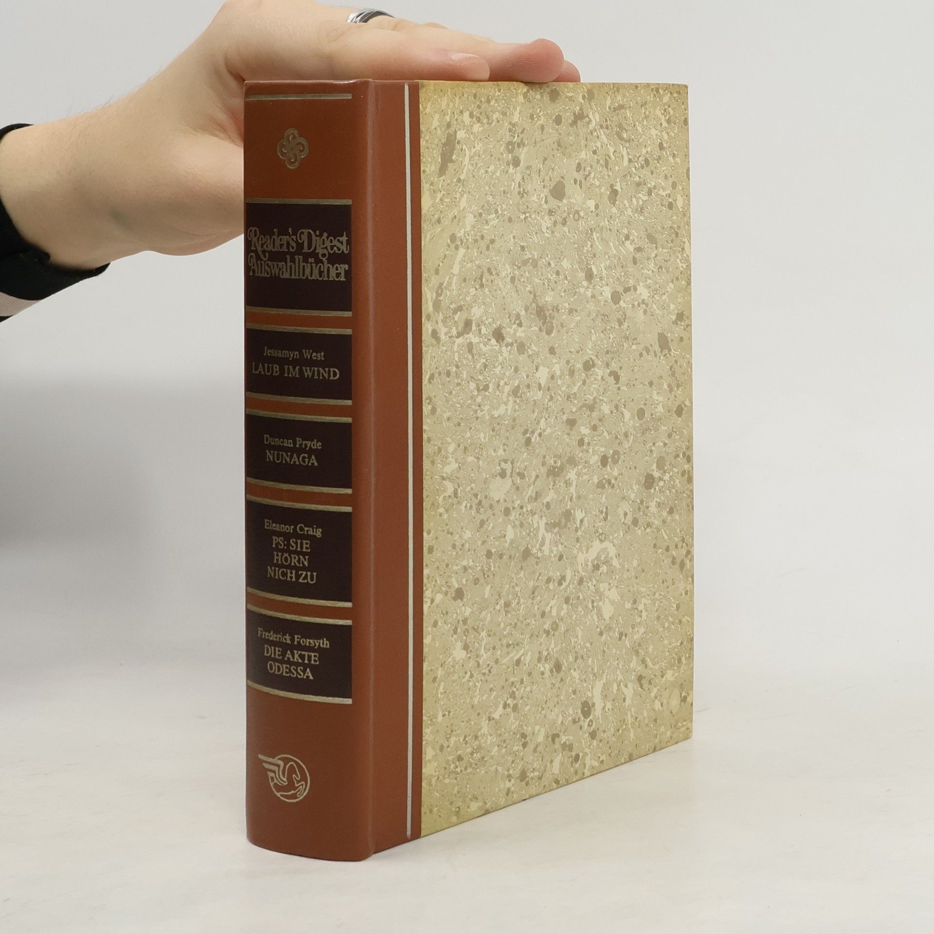 Frederick Forsyth Reader's digest Auswahlbücher. Laum im Wind. Nunaga. PS: Sie hörn nich zu. Die Akte Odessa.