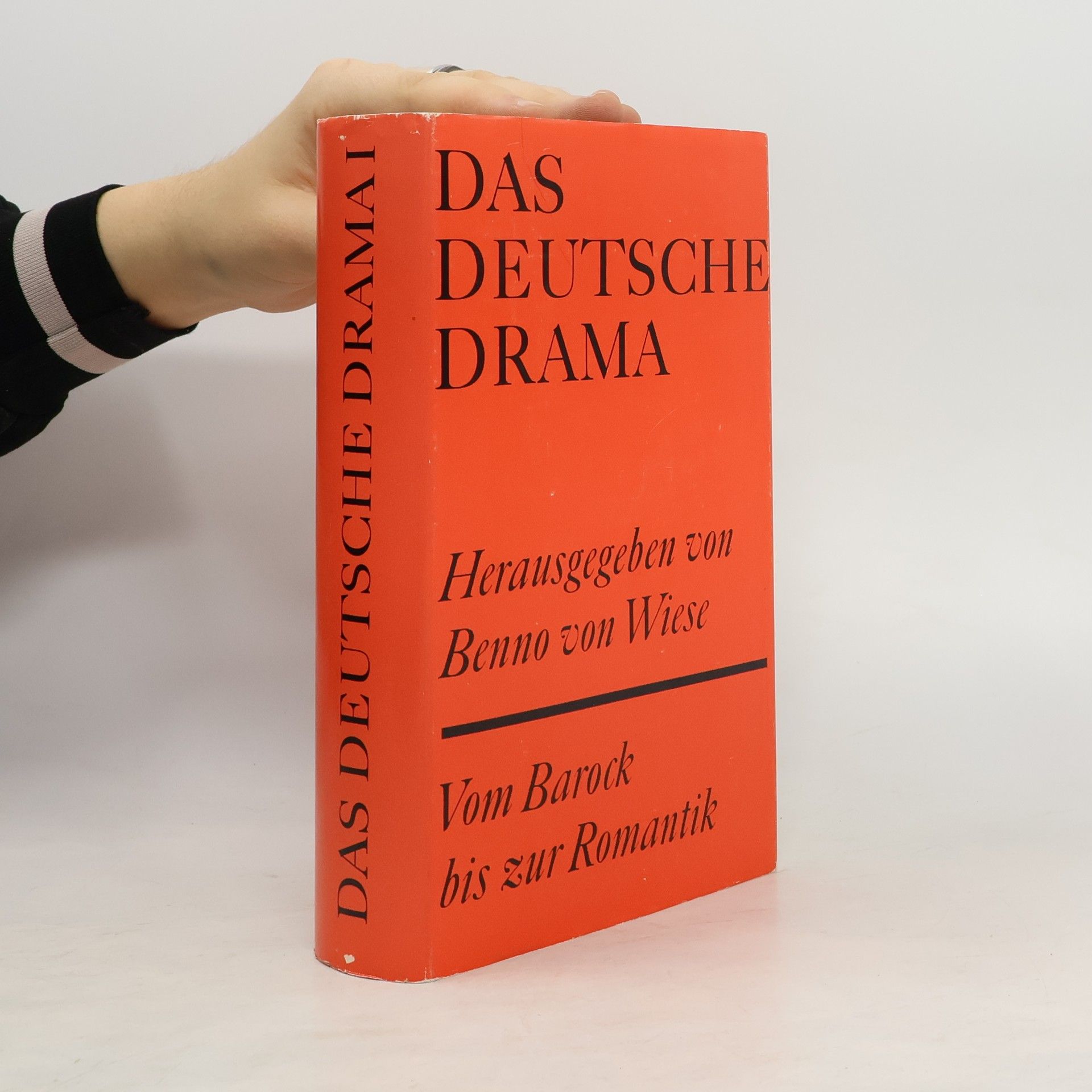 Benno von Wiese Das deutsche Drama