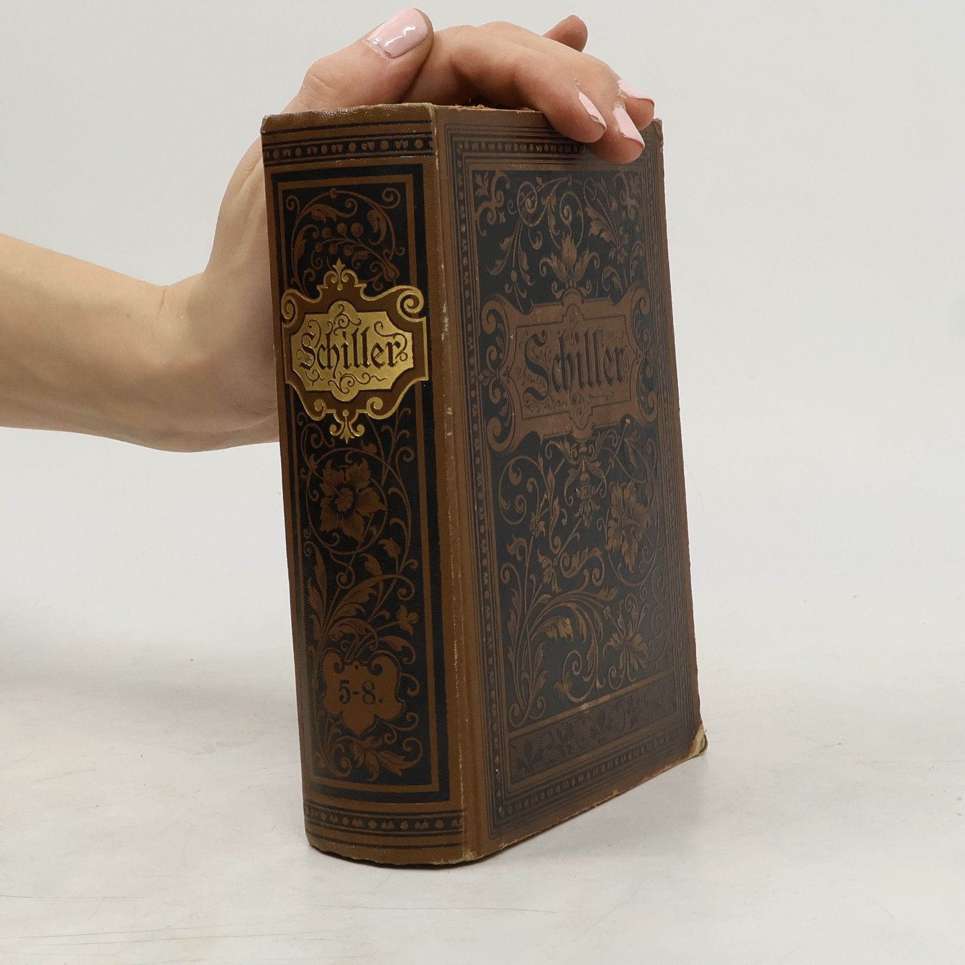 Friedrich Schiller fämmtliche Werke 5-8.