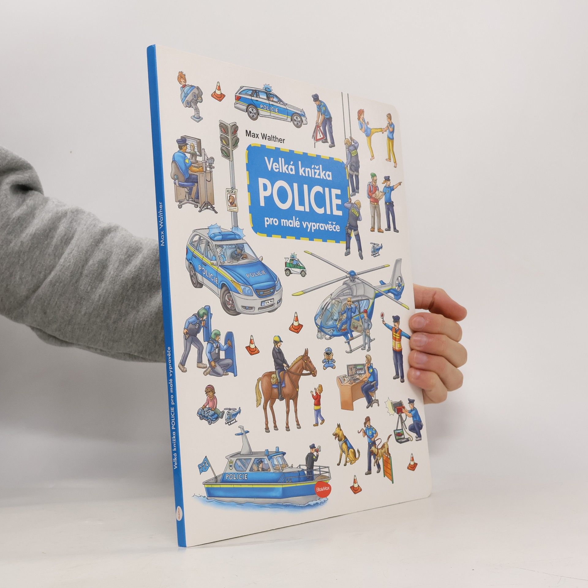 Max Walther Velká knížka policie pro malé vypravěče