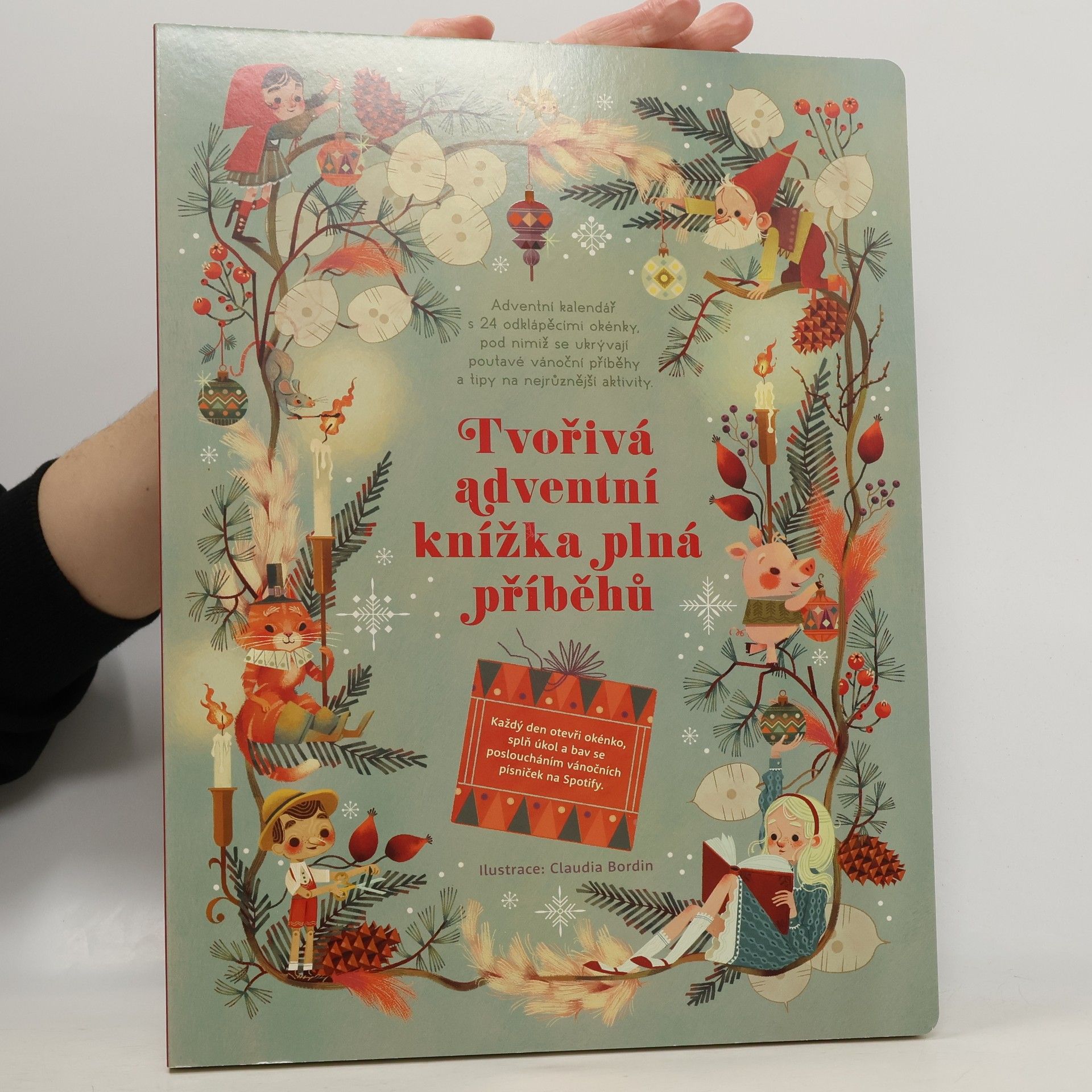 Tvořivá adventní knížka plná příběhů