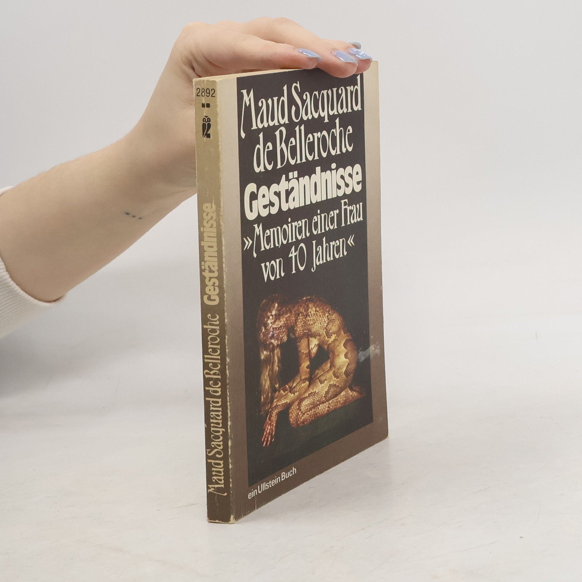 Maud Sacquard de Belleroche Geständnisse