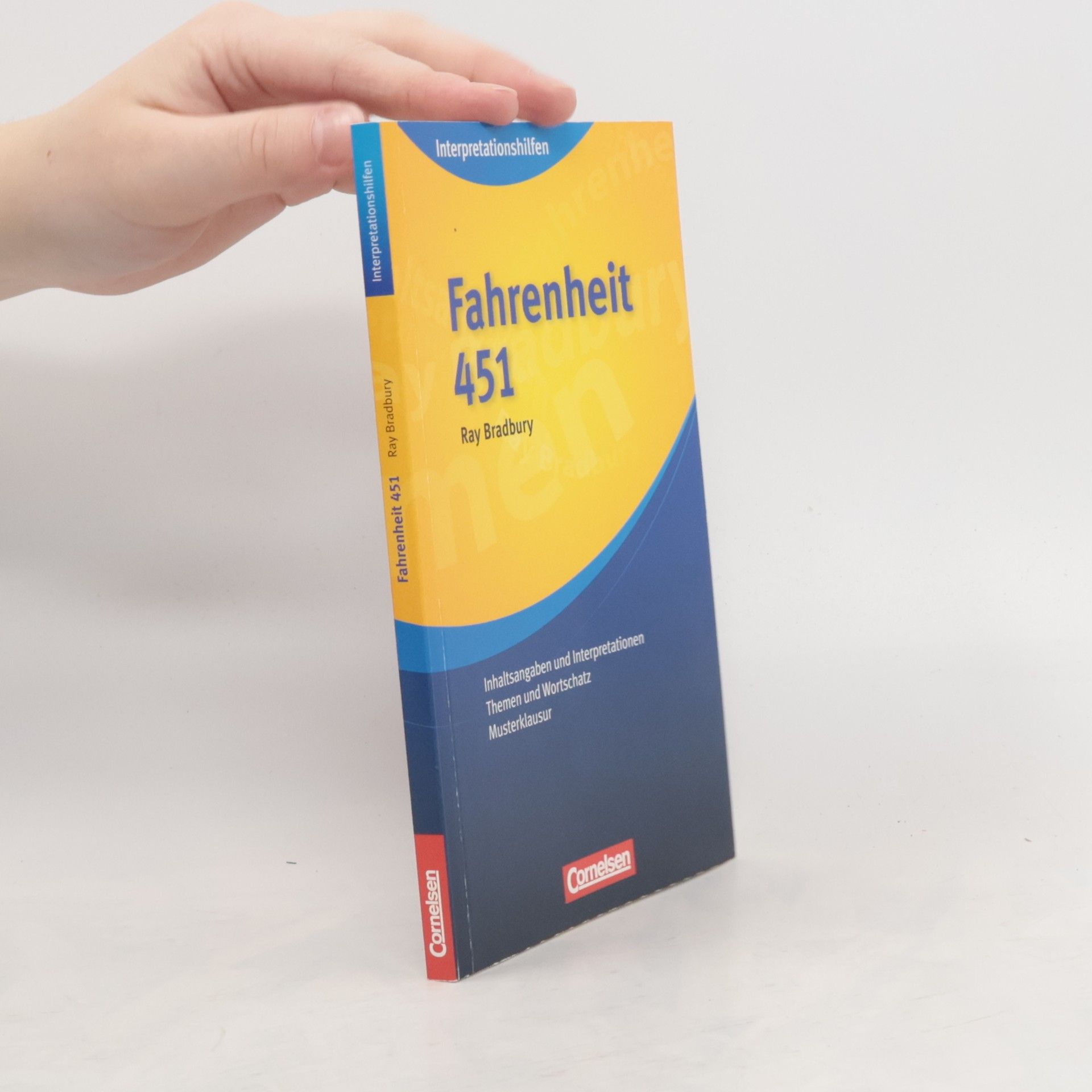 Patrick Charles Ray Bradbury 'Fahrenheit 451'